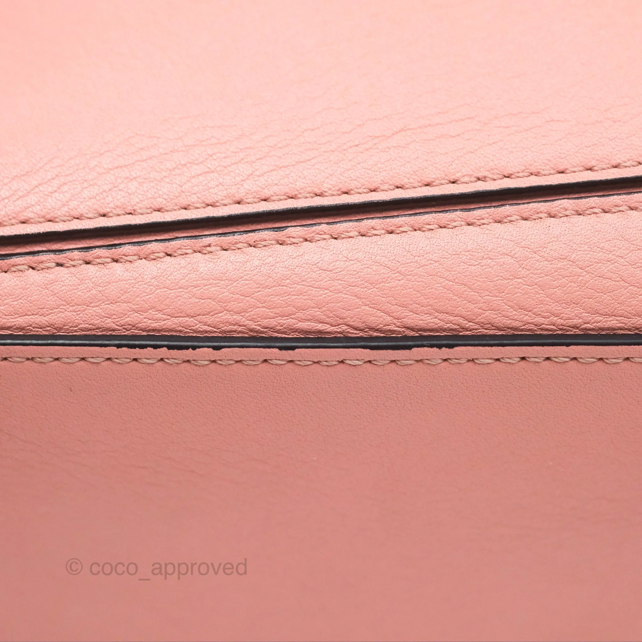 Loewe Small Puzzle Bag Pink Calfskin