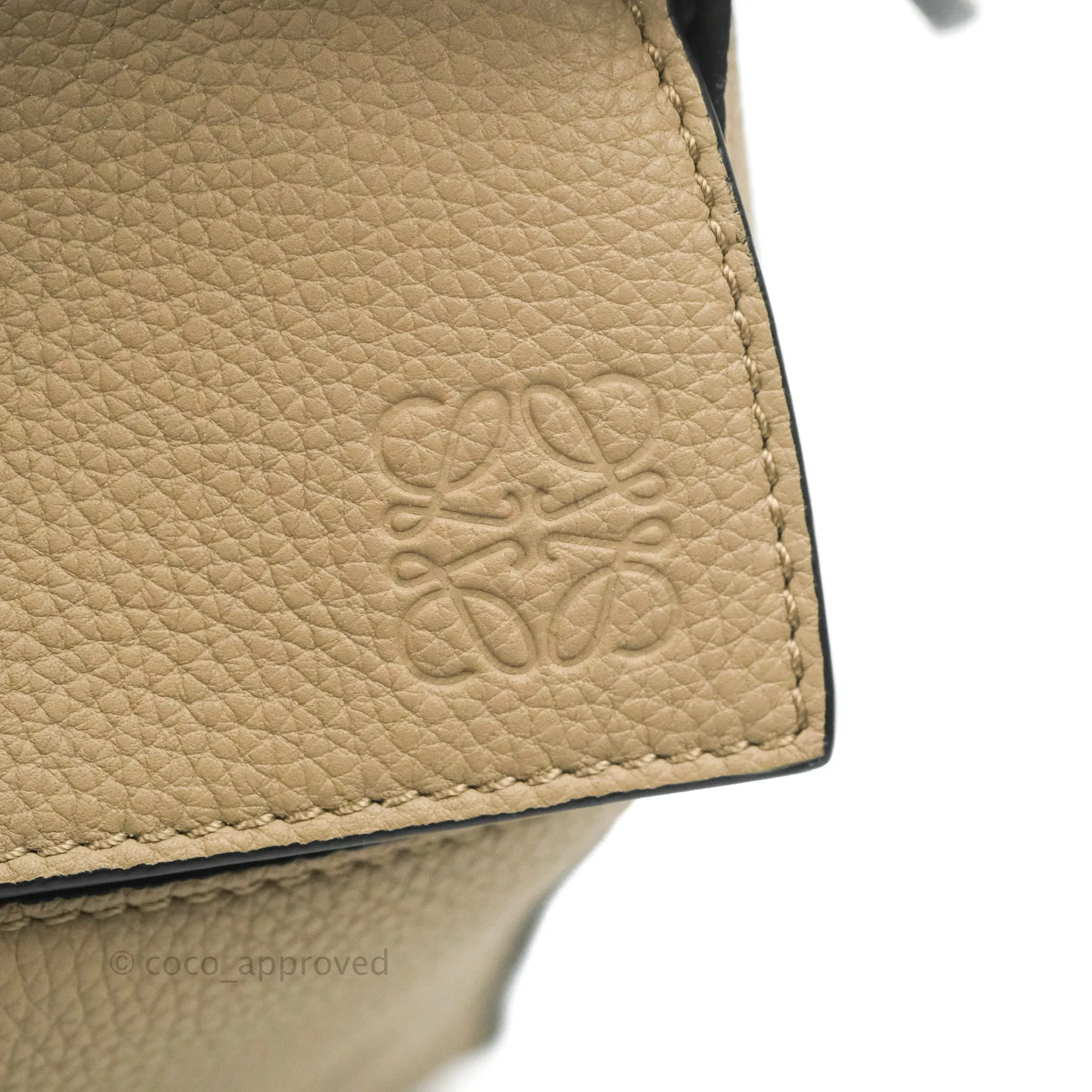 Loewe Small Puzzle Bag Sand Mink Grained Calfskin
