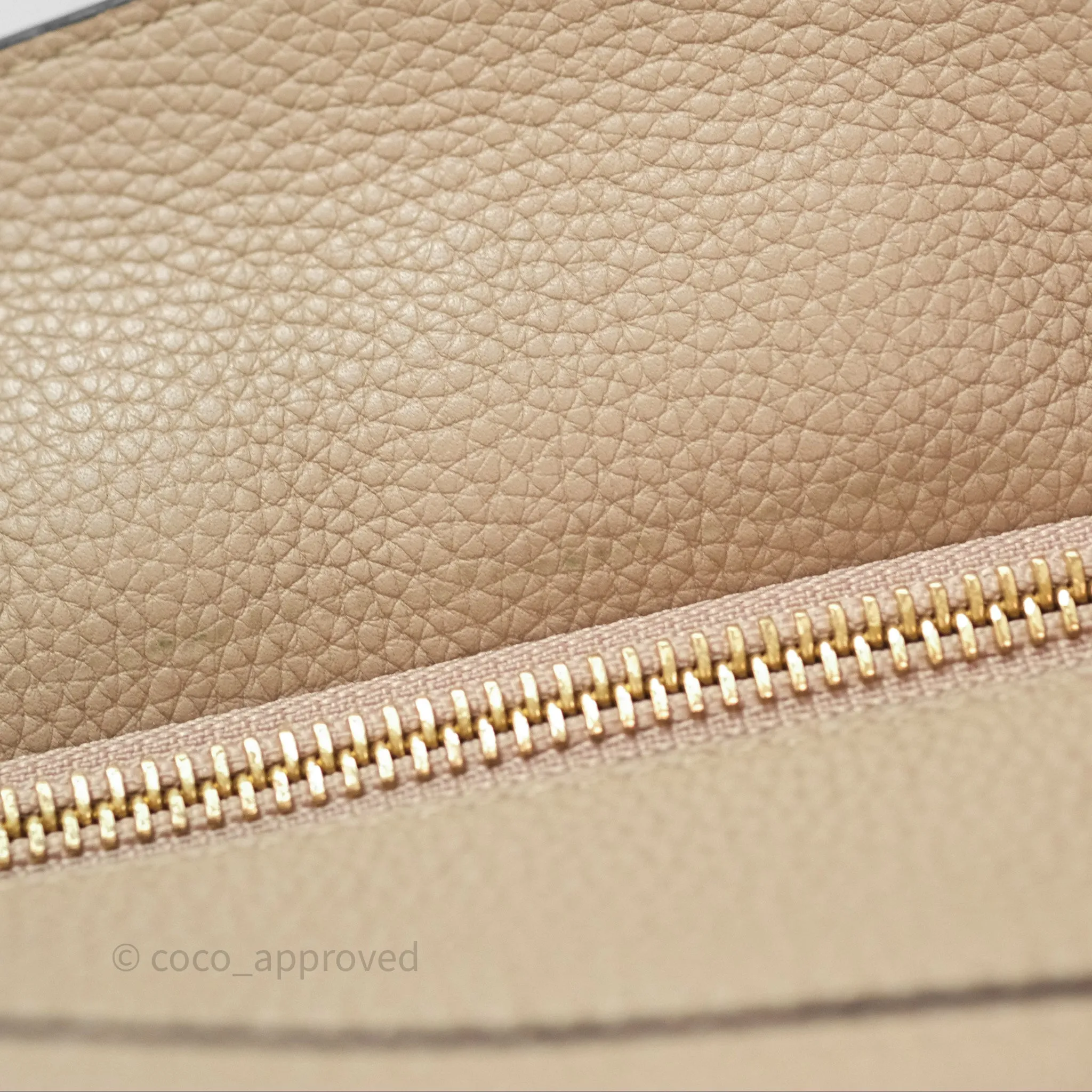 Loewe Small Puzzle Bag Sand Mink Grained Calfskin