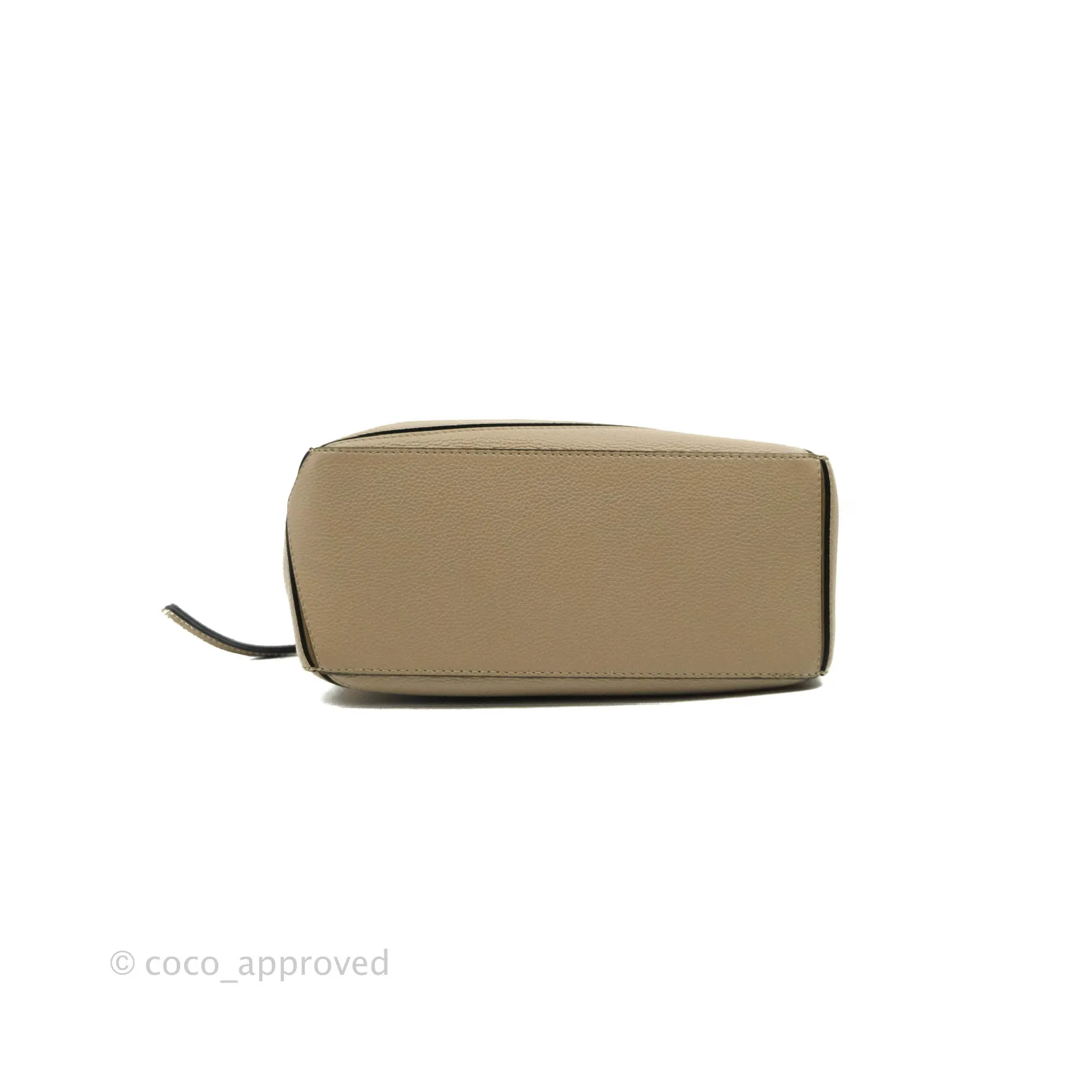 Loewe Small Puzzle Bag Sand Mink Grained Calfskin