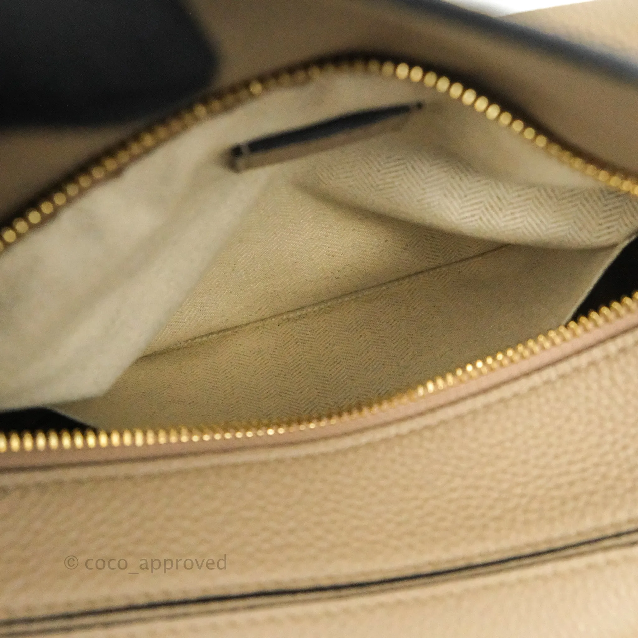 Loewe Small Puzzle Bag Sand Mink Grained Calfskin