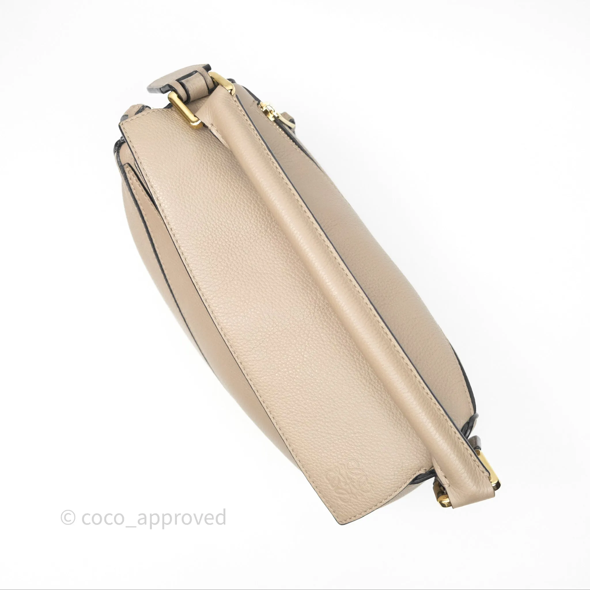 Loewe Small Puzzle Bag Sand Mink Grained Calfskin
