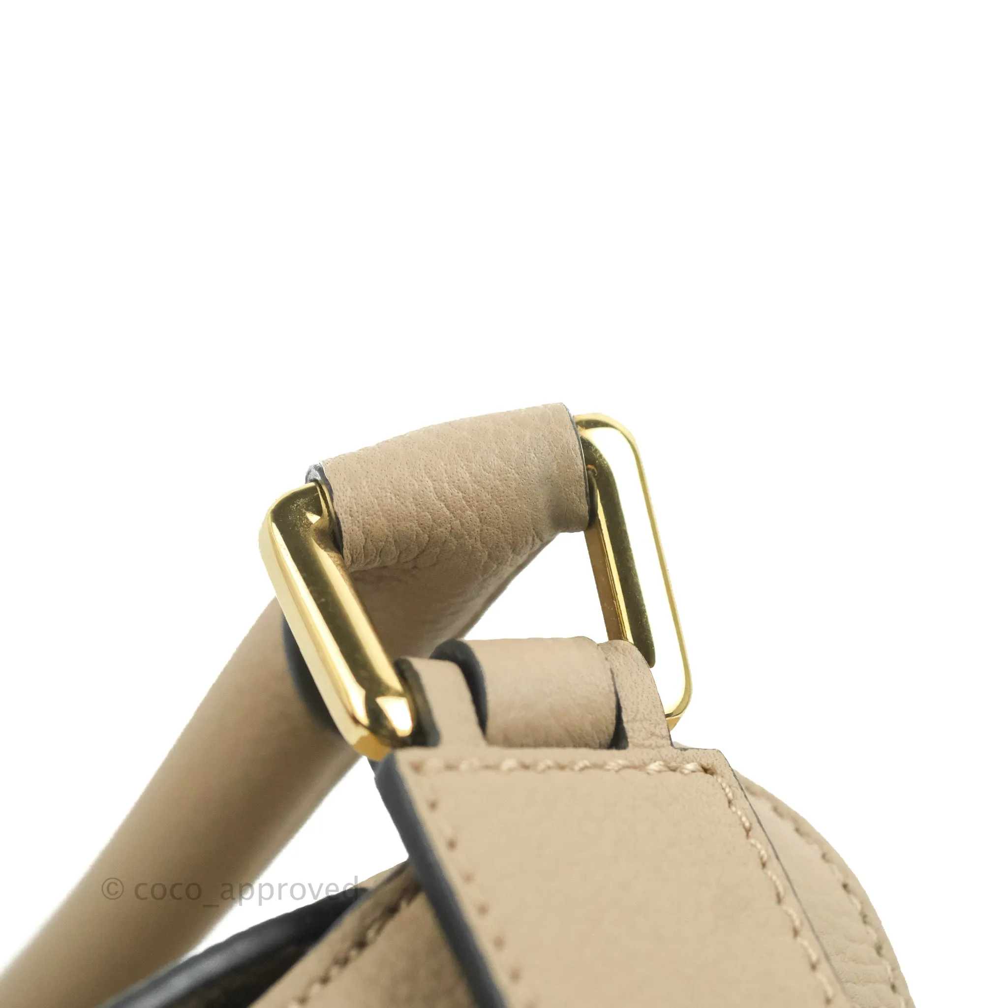 Loewe Small Puzzle Bag Sand Mink Grained Calfskin