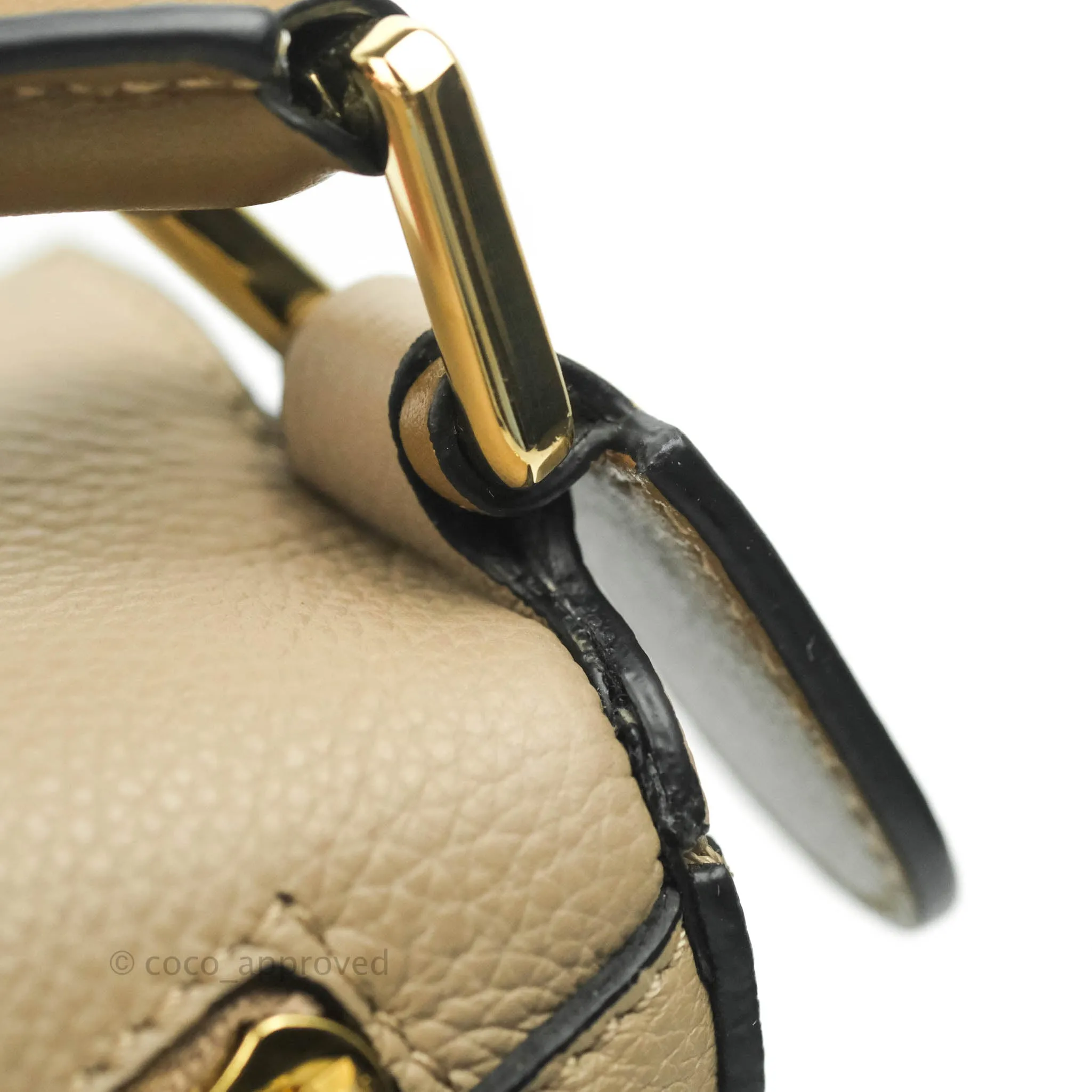 Loewe Small Puzzle Bag Sand Mink Grained Calfskin