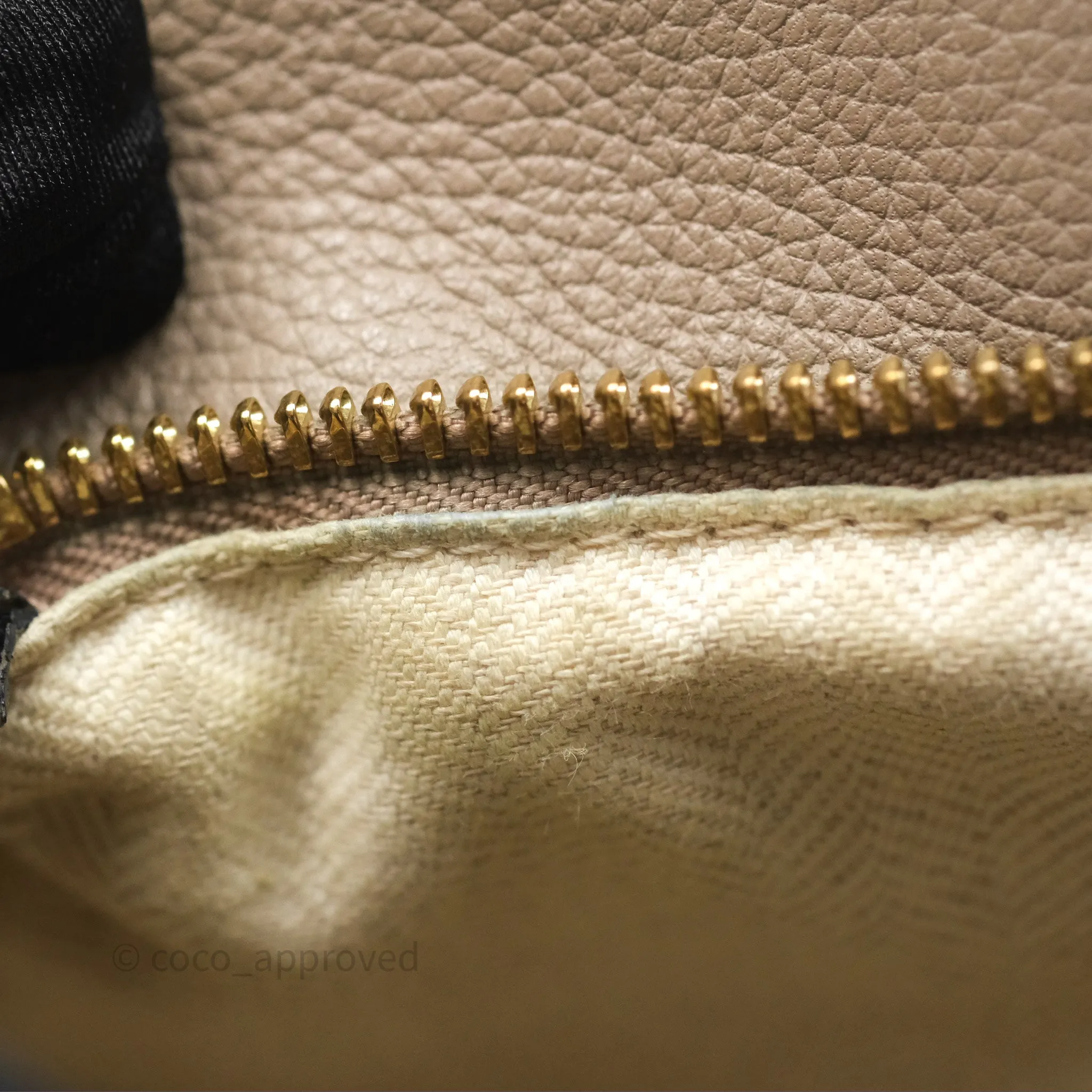 Loewe Small Puzzle Bag Sand Mink Grained Calfskin