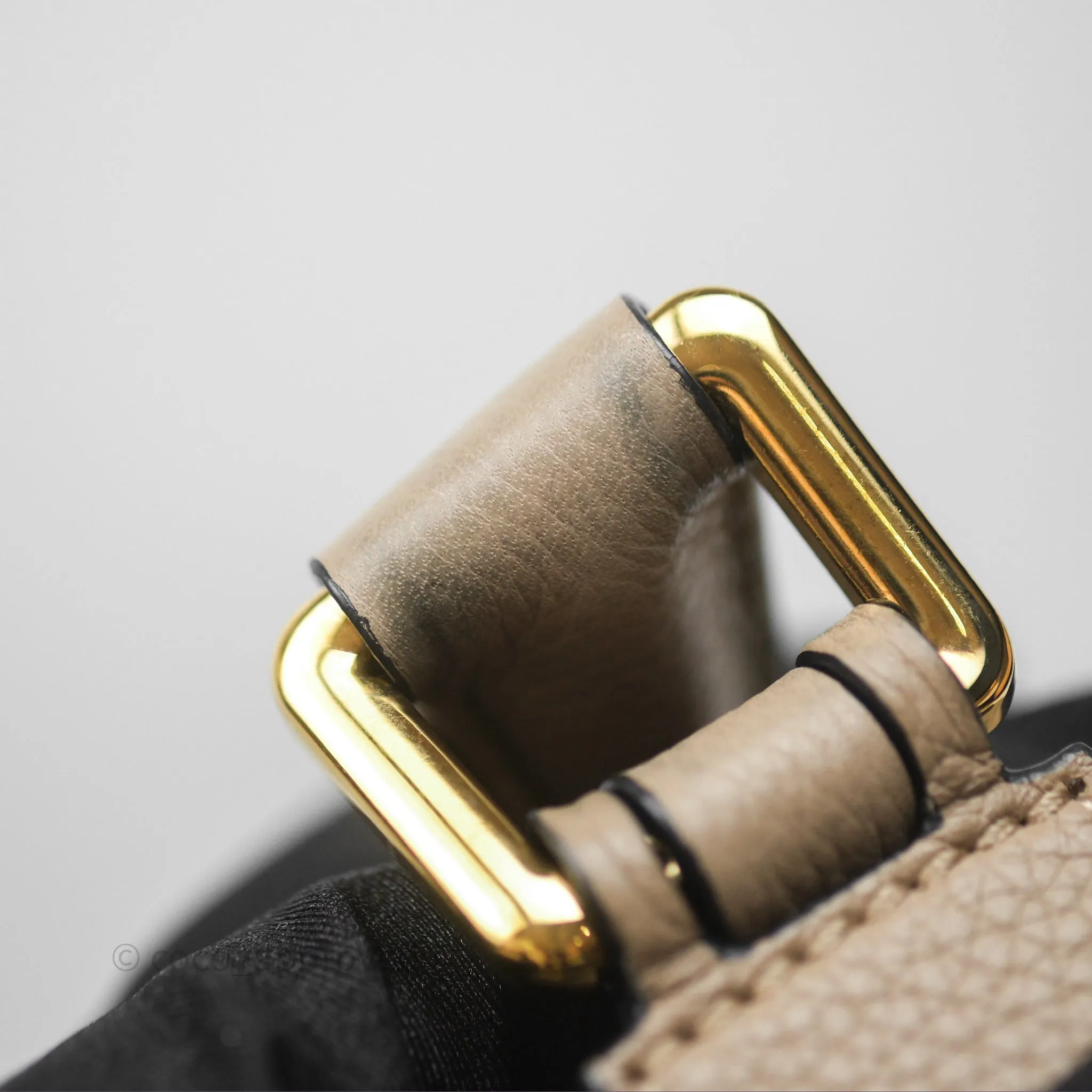Loewe Small Puzzle Bag Sand Mink Grained Calfskin