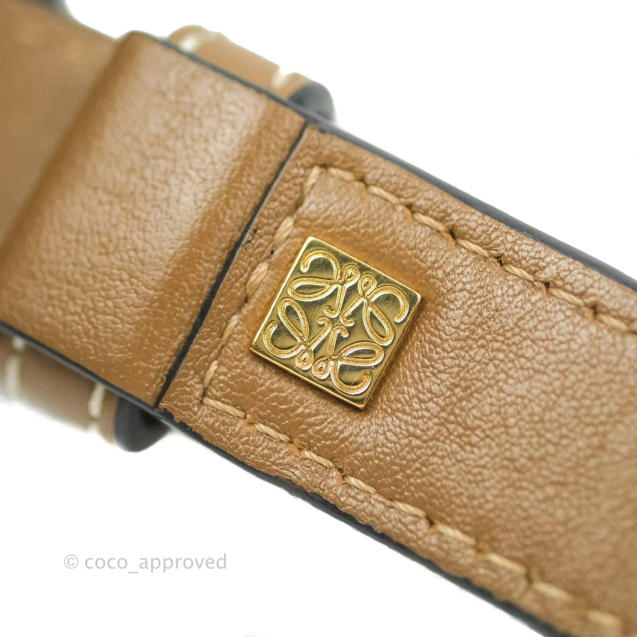 Loewe Small Puzzle Bag Sand Mink Grained Calfskin