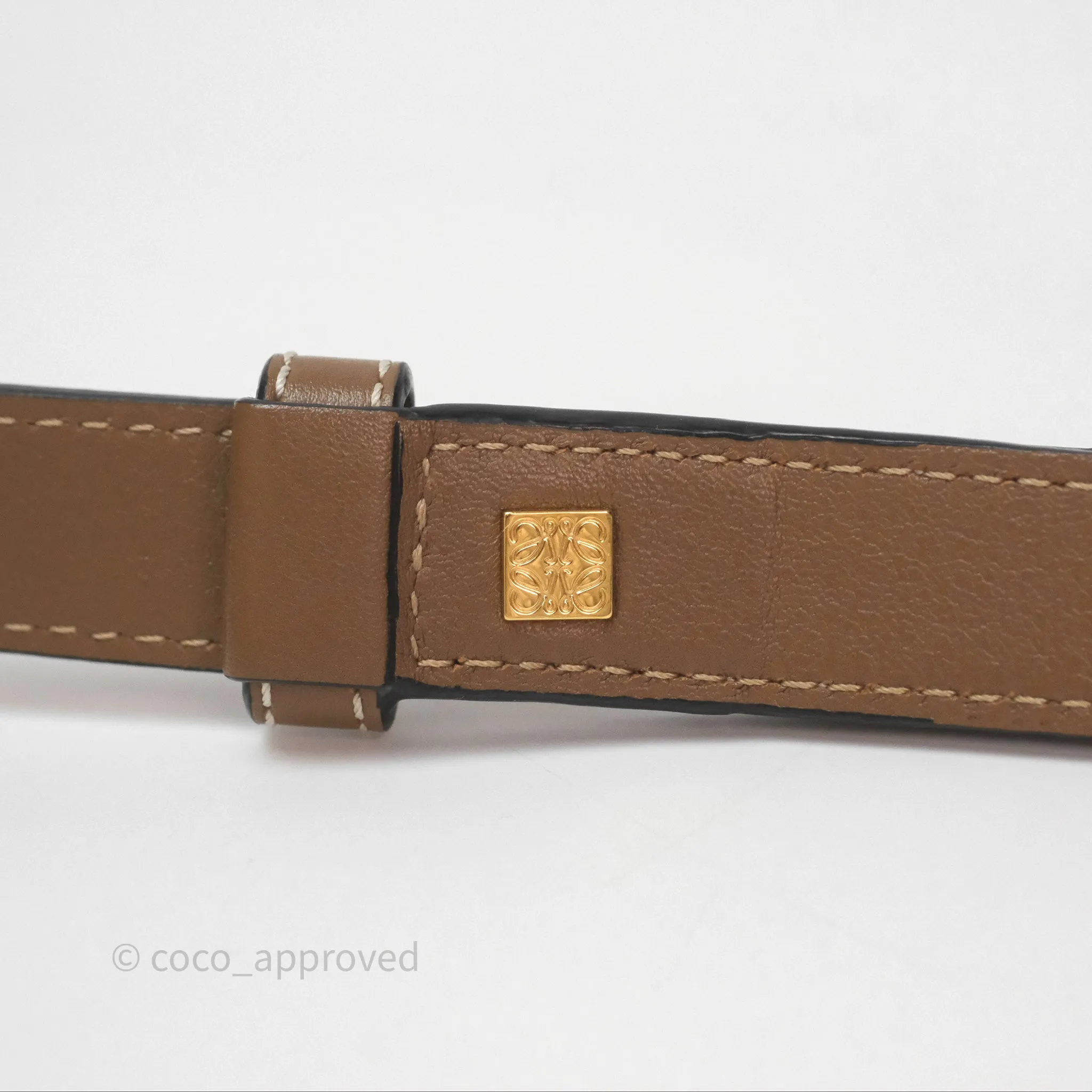 Loewe Small Puzzle Bag Sand Mink Grained Calfskin