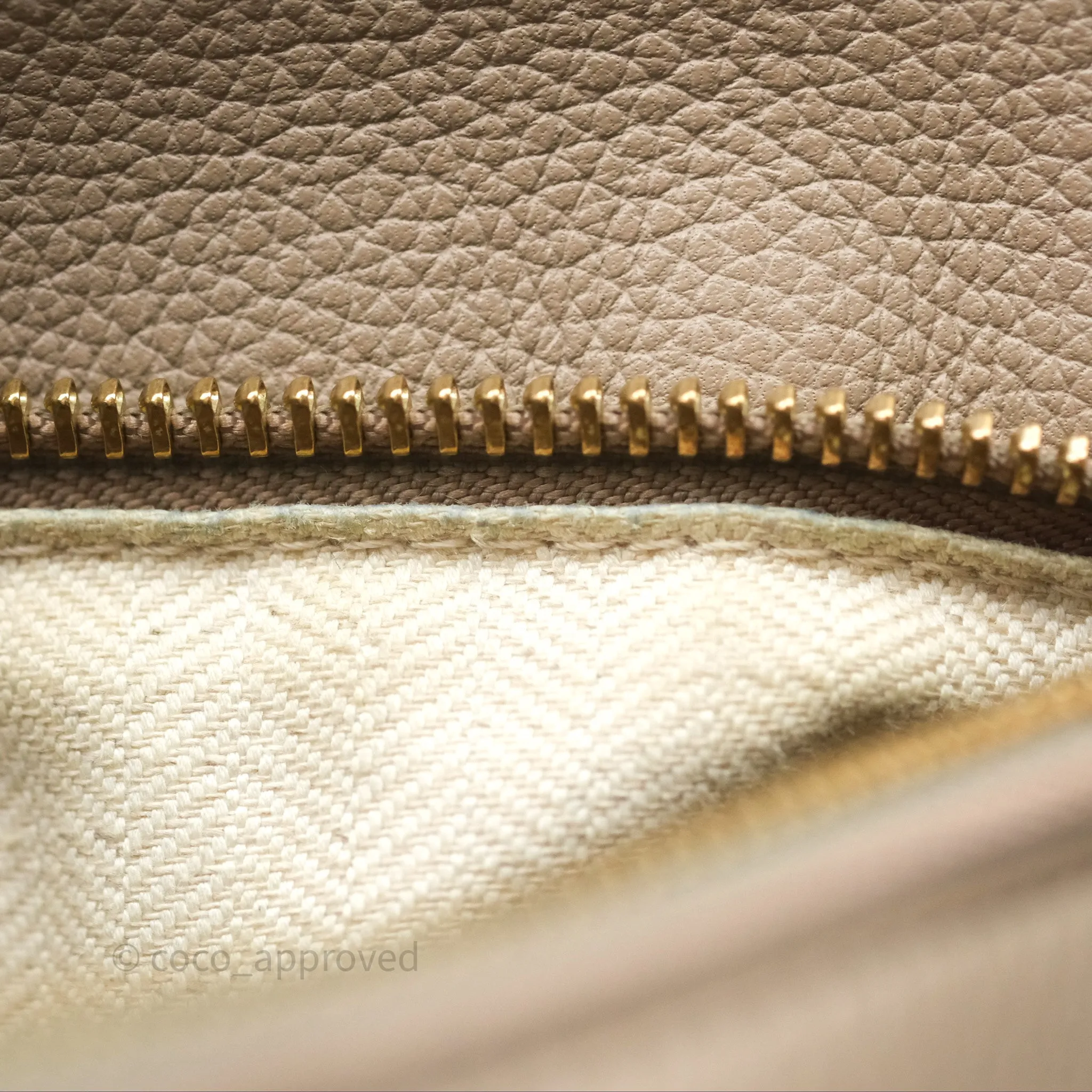 Loewe Small Puzzle Bag Sand Mink Grained Calfskin