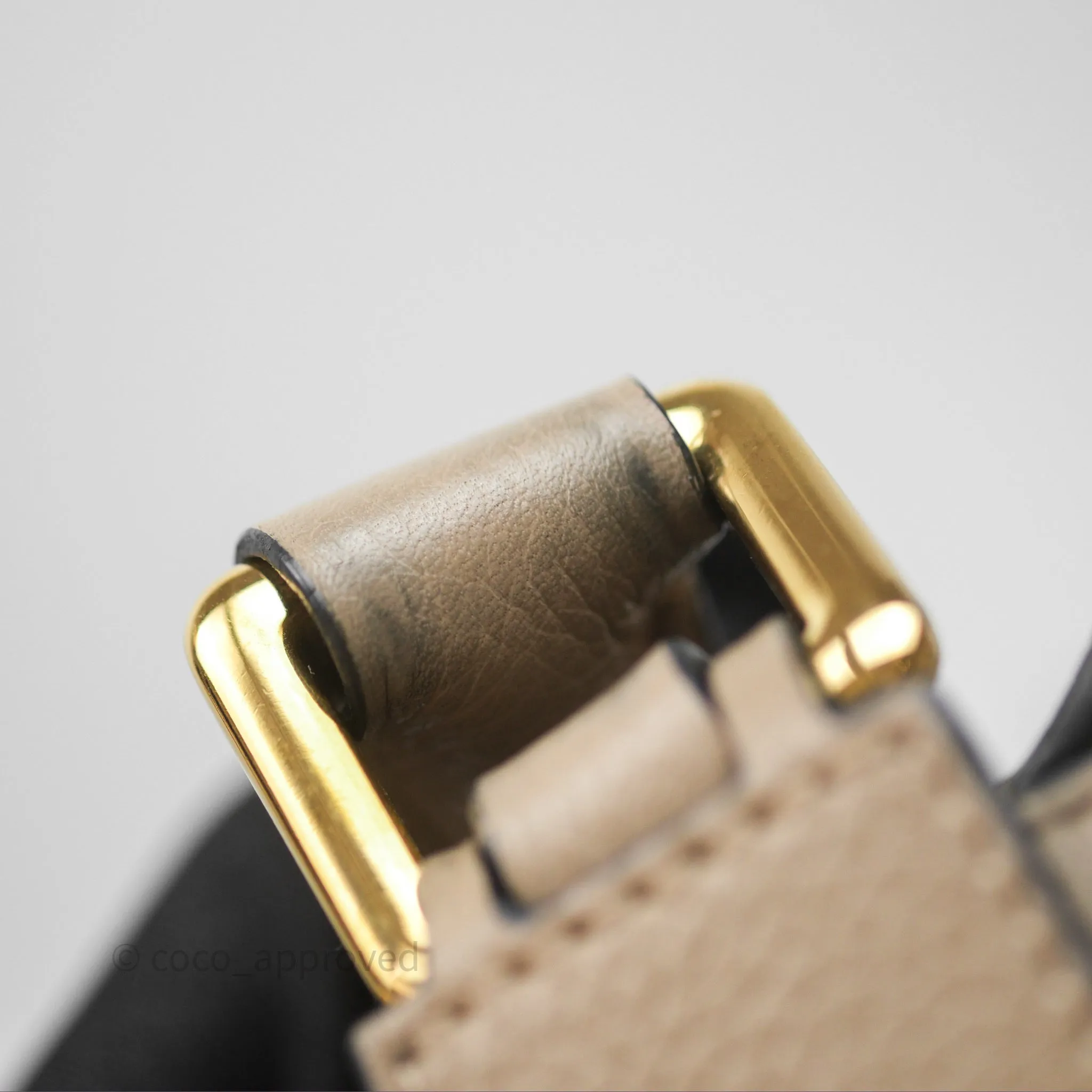 Loewe Small Puzzle Bag Sand Mink Grained Calfskin