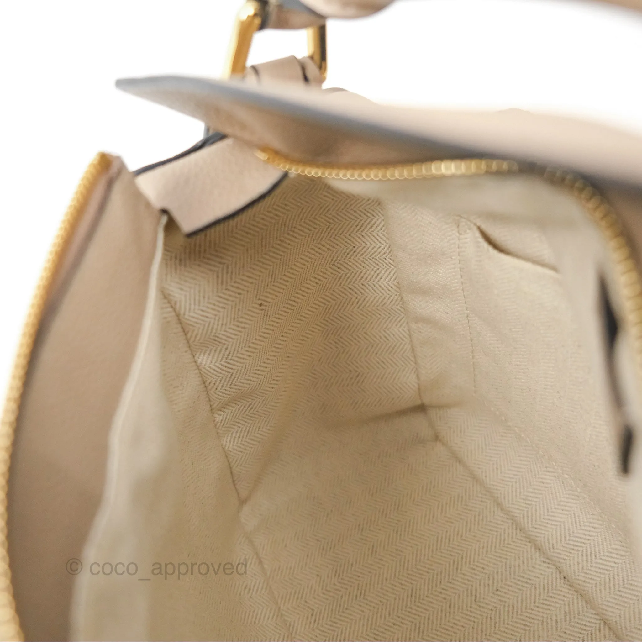 Loewe Small Puzzle Bag Sand Mink Grained Calfskin