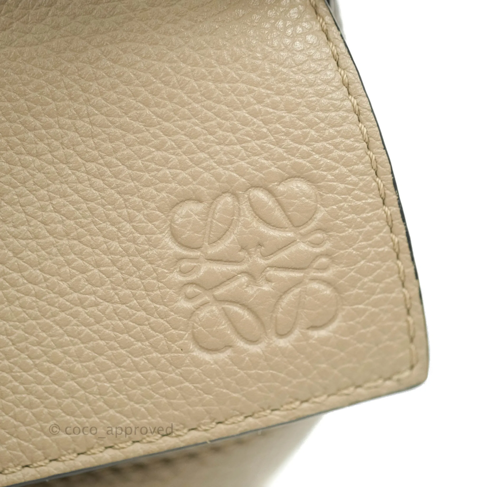 Loewe Small Puzzle Bag Sand Mink Grained Calfskin