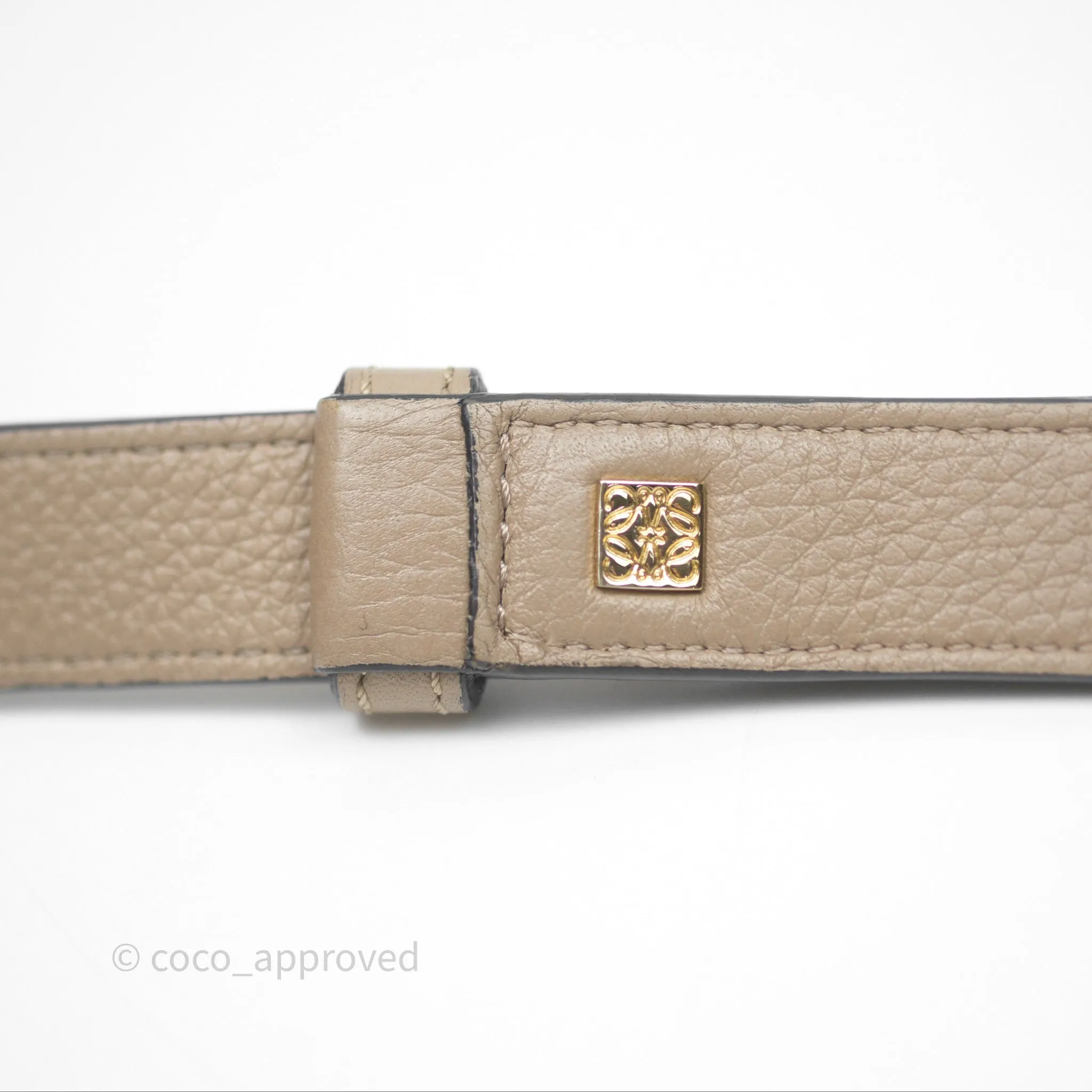 Loewe Small Puzzle Bag Sand Mink Grained Calfskin