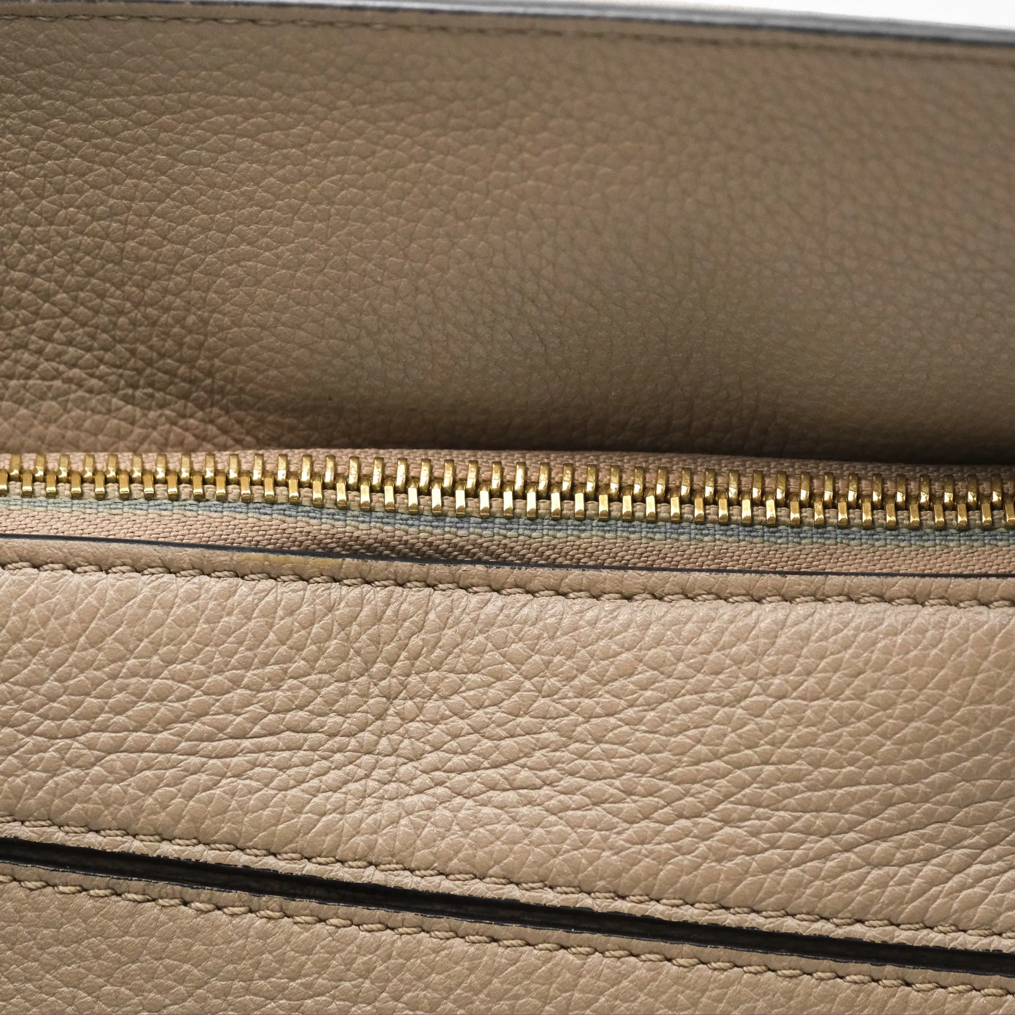 Loewe Small Puzzle Bag Sand Mink Grained Calfskin
