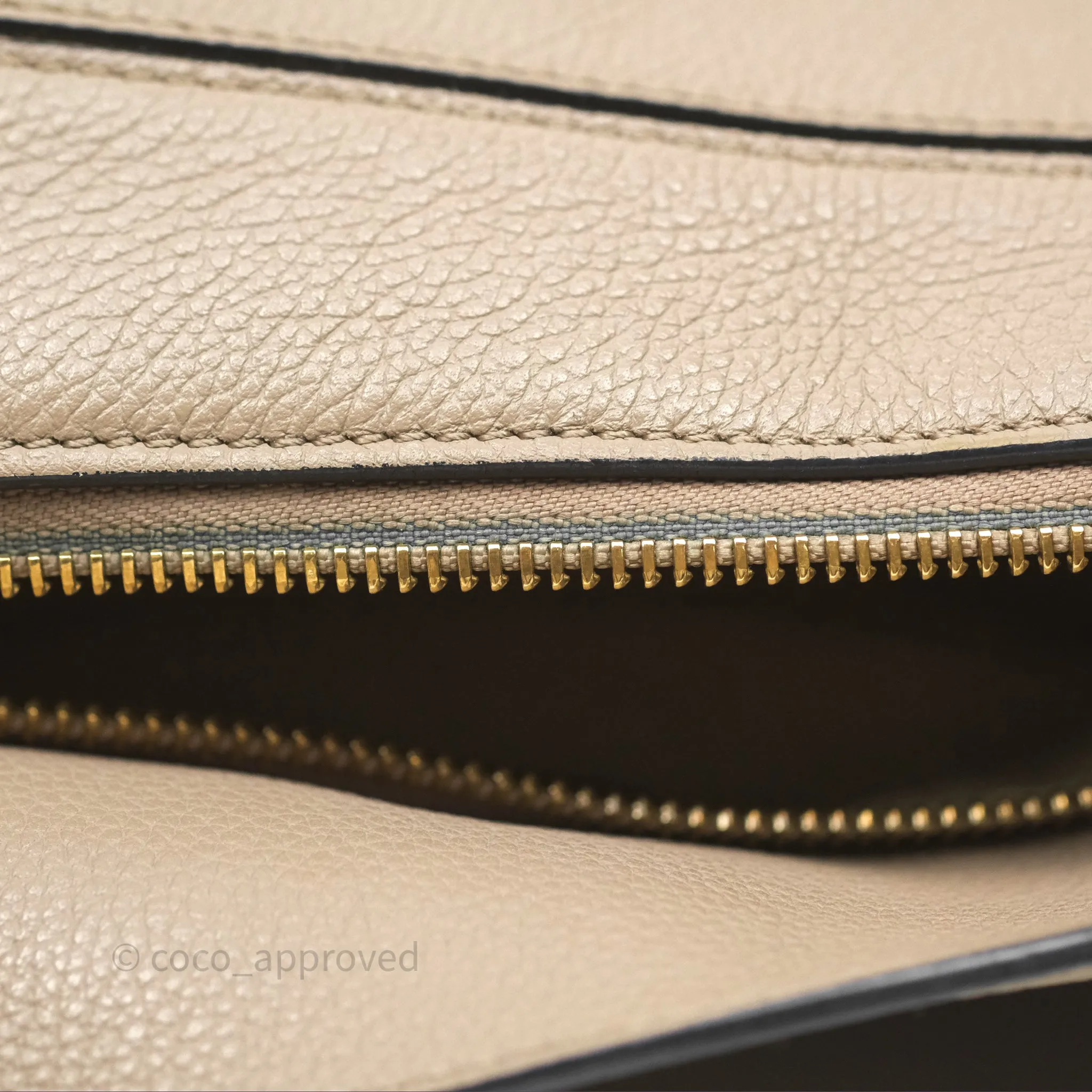 Loewe Small Puzzle Bag Sand Mink Grained Calfskin