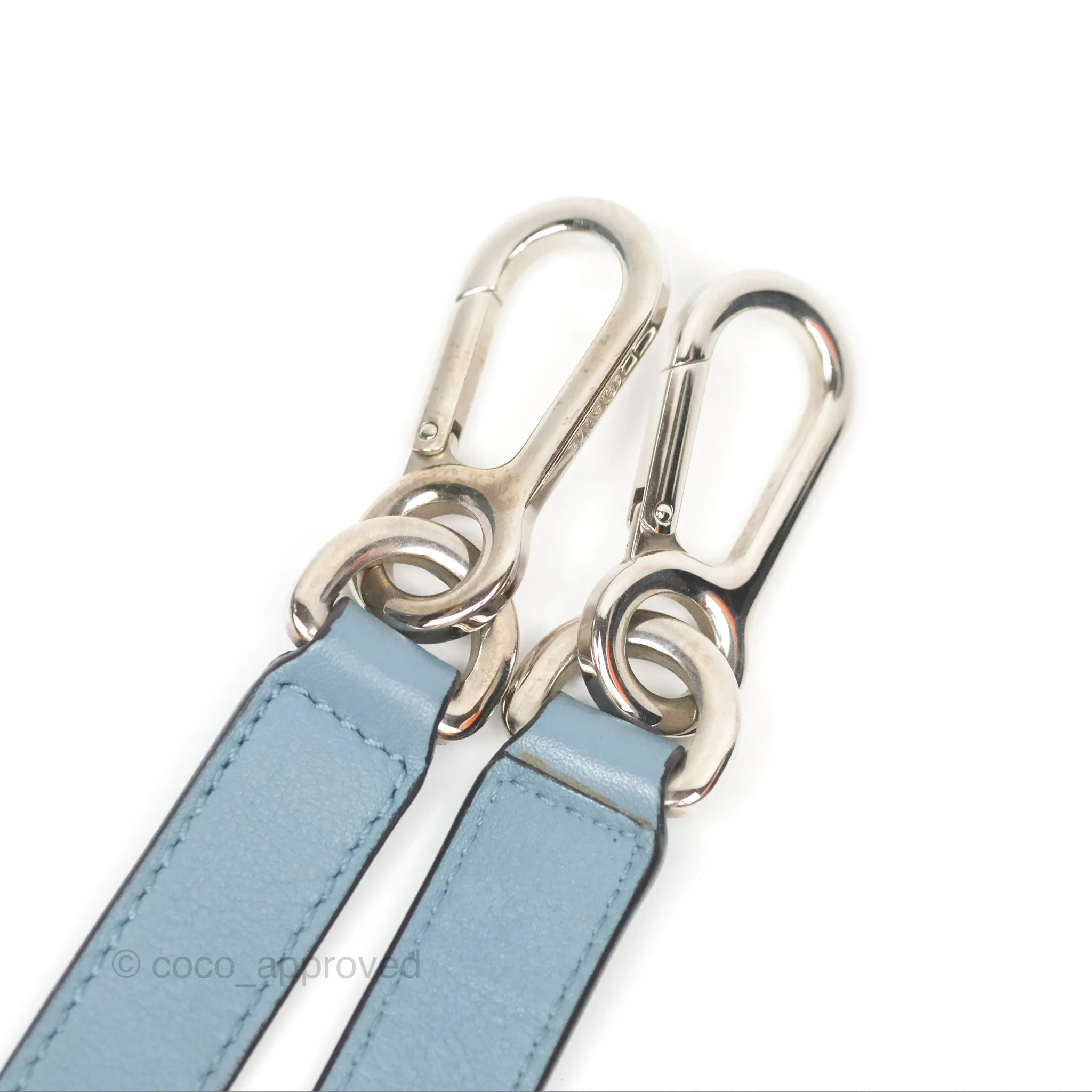 Loewe Small Puzzle Bag Stone Blue Calfskin