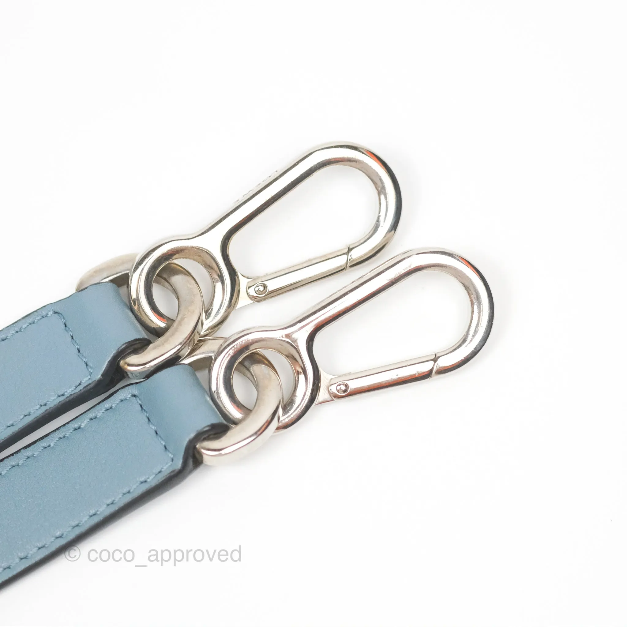 Loewe Small Puzzle Bag Stone Blue Calfskin