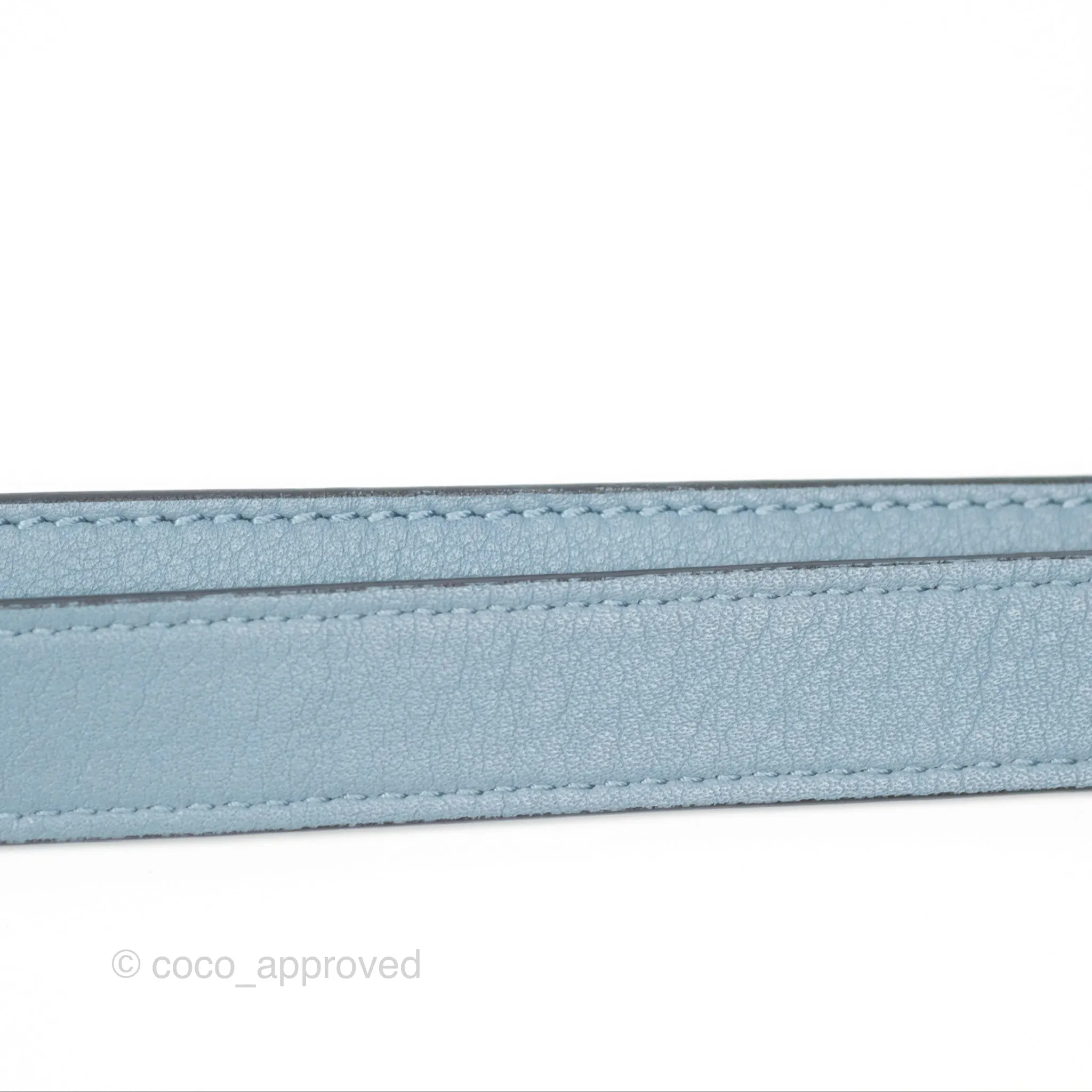 Loewe Small Puzzle Bag Stone Blue Calfskin