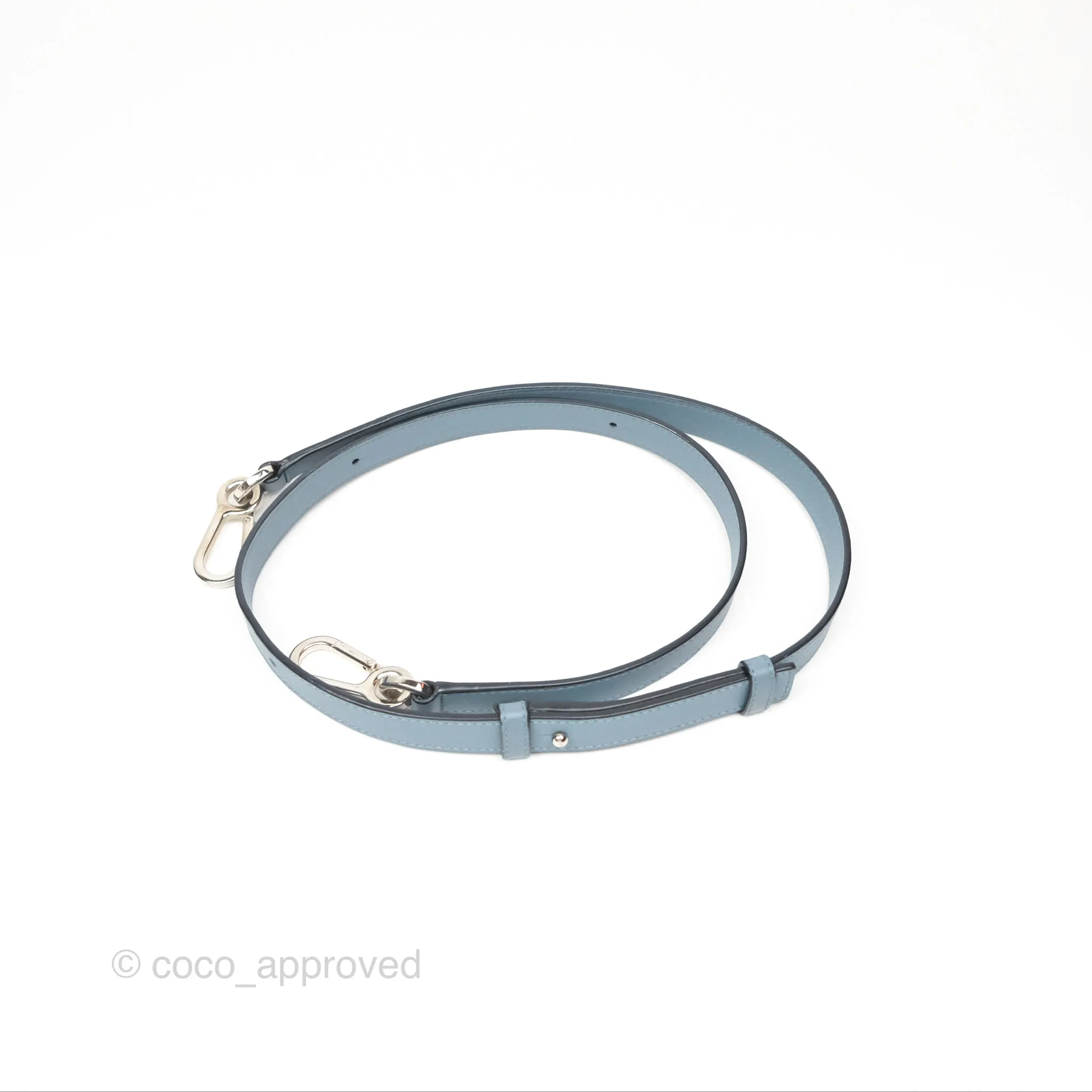 Loewe Small Puzzle Bag Stone Blue Calfskin