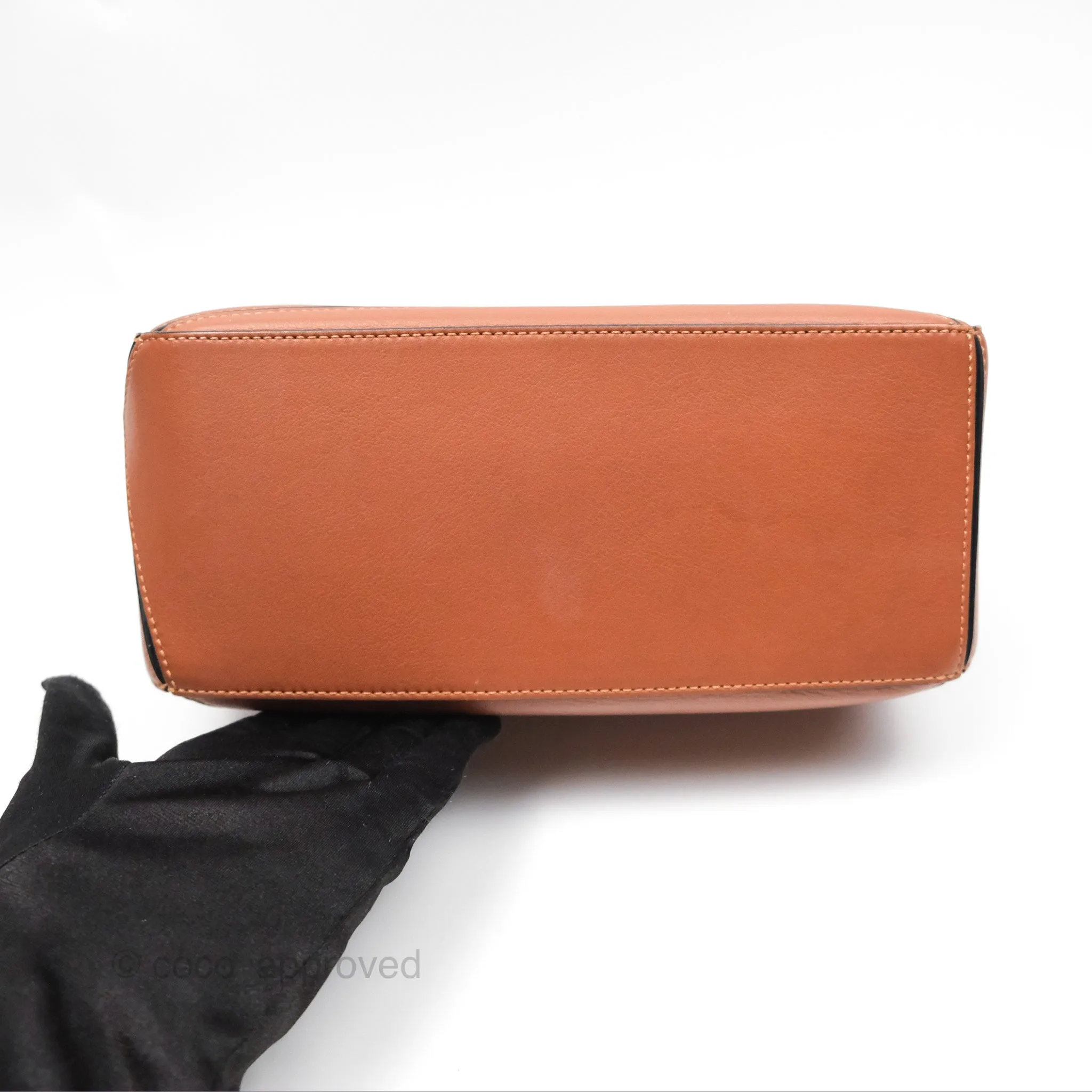 Loewe Small Puzzle Bag Tan Calfskin