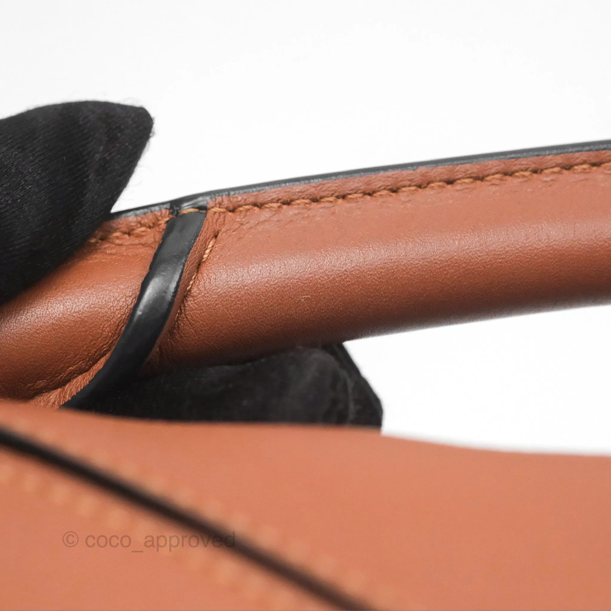 Loewe Small Puzzle Bag Tan Calfskin