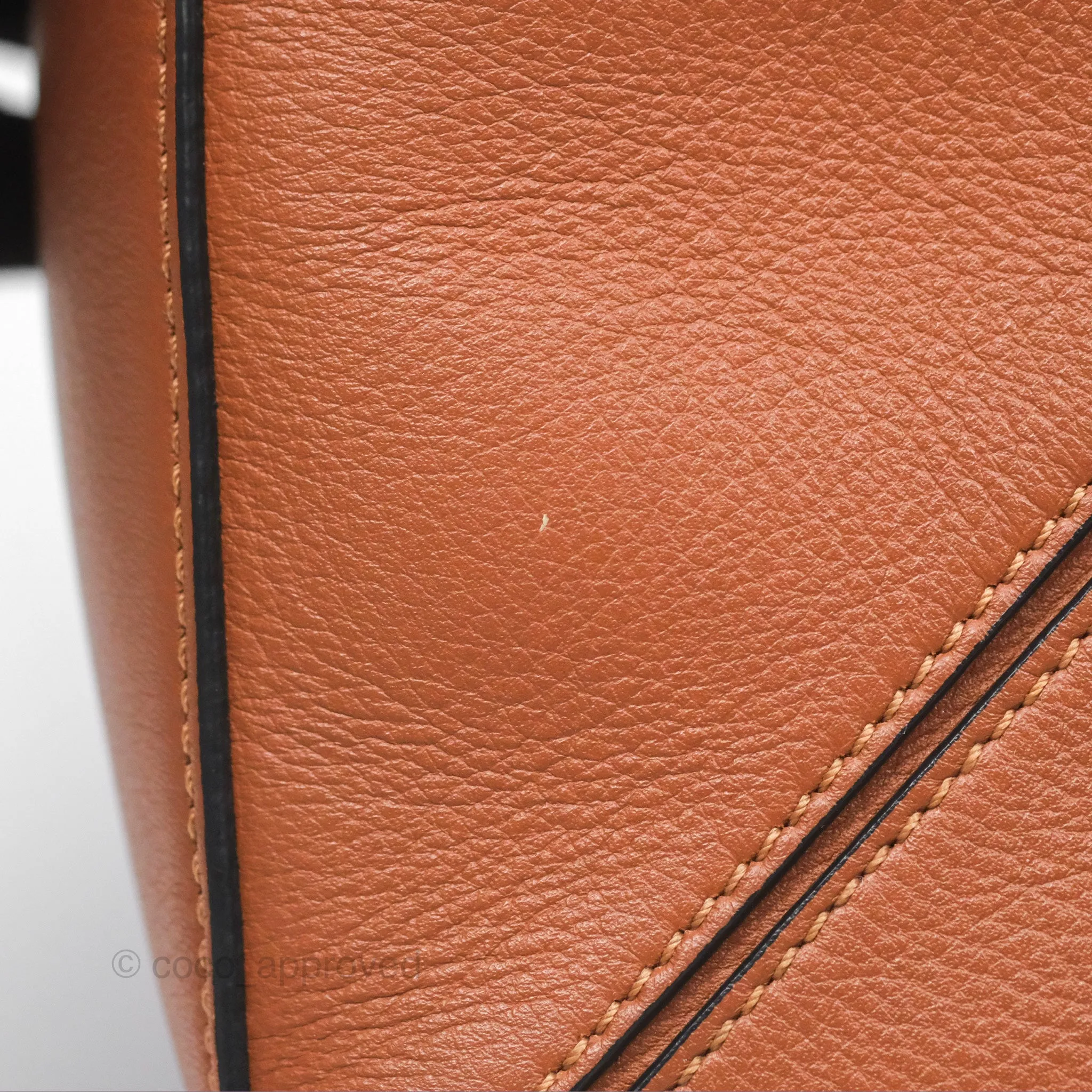 Loewe Small Puzzle Bag Tan Calfskin