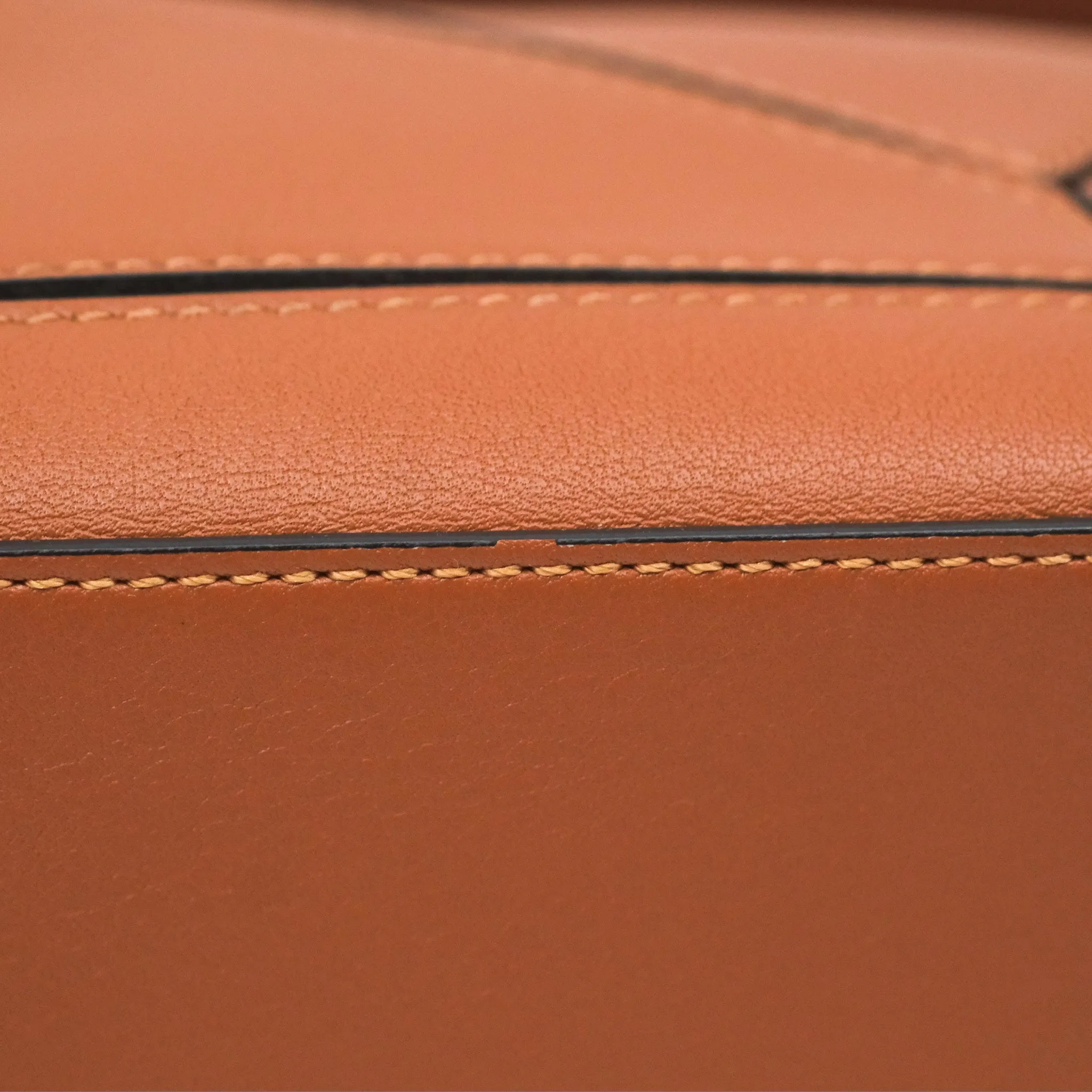 Loewe Small Puzzle Bag Tan Calfskin