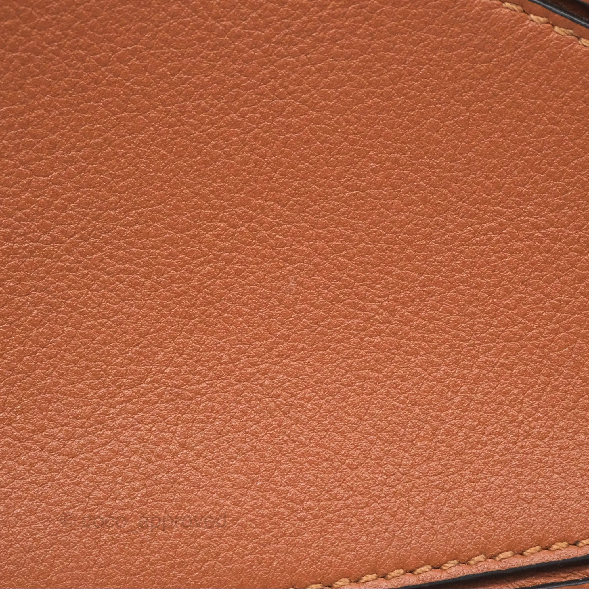 Loewe Small Puzzle Bag Tan Calfskin