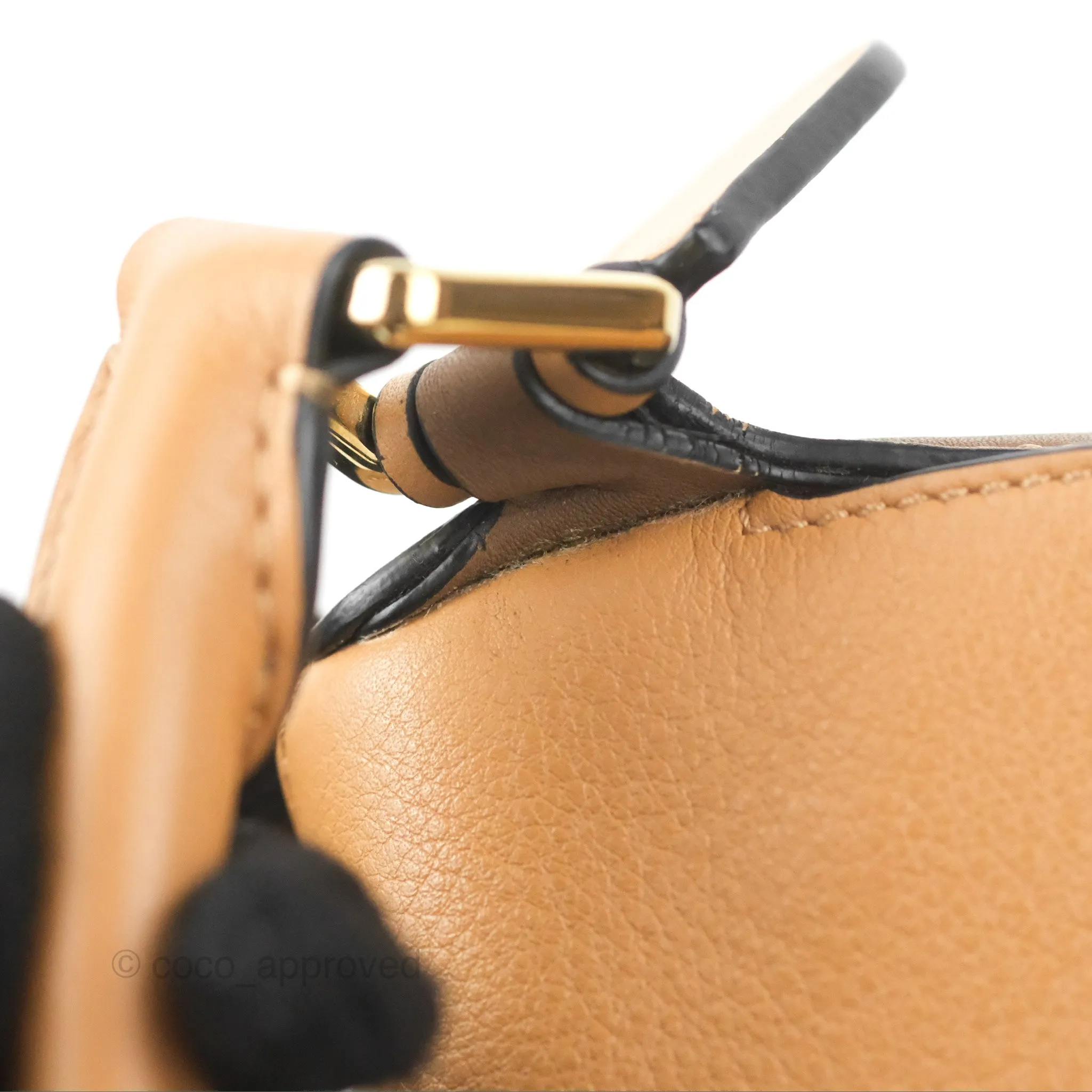 Loewe Small Puzzle Bag Warm Desert & Mink Two Tone Calfskin