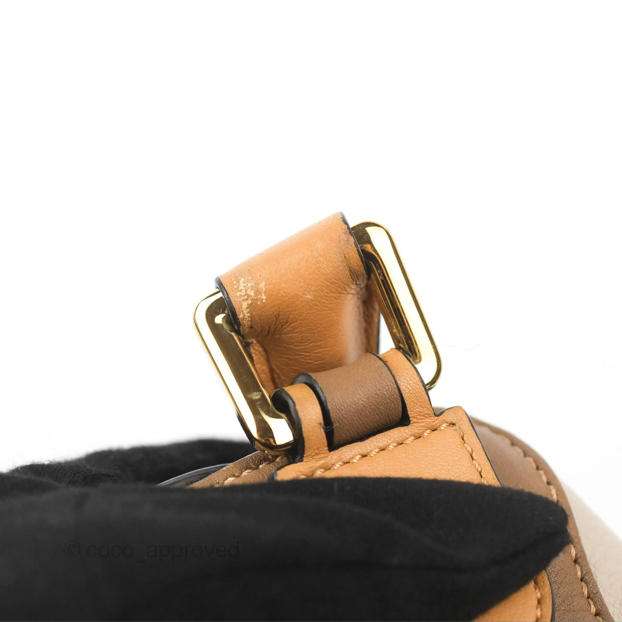 Loewe Small Puzzle Bag Warm Desert & Mink Two Tone Calfskin