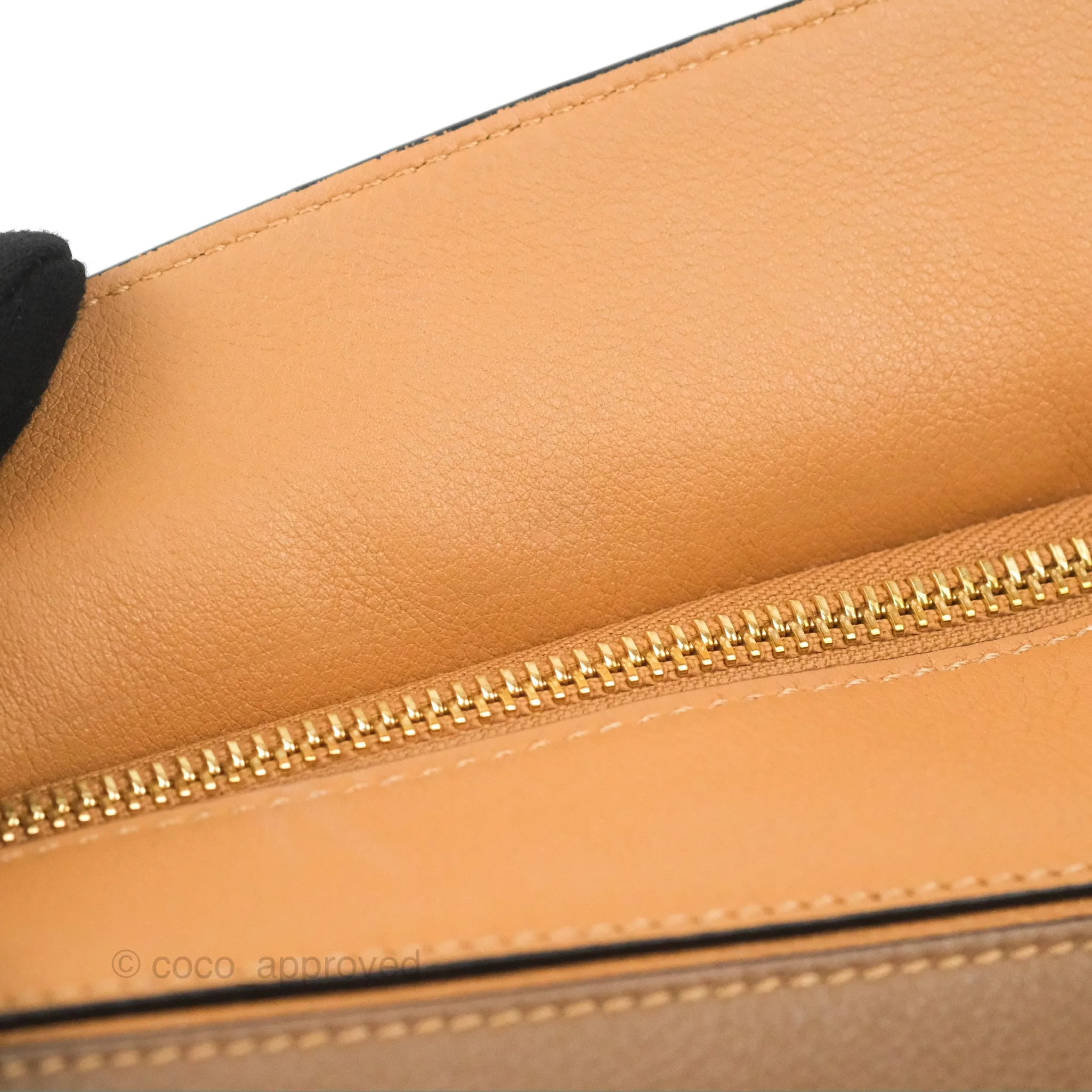 Loewe Small Puzzle Bag Warm Desert & Mink Two Tone Calfskin