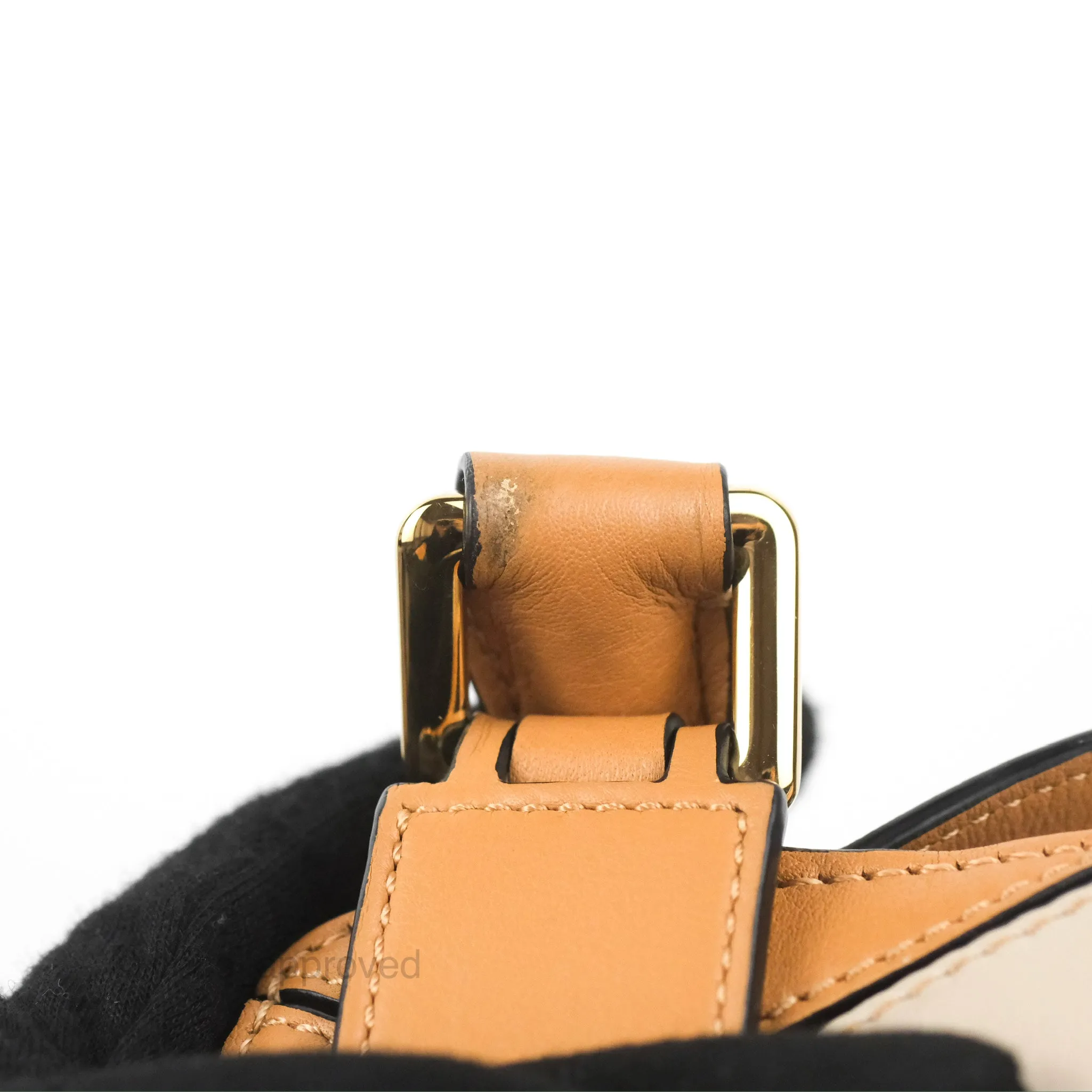 Loewe Small Puzzle Bag Warm Desert & Mink Two Tone Calfskin