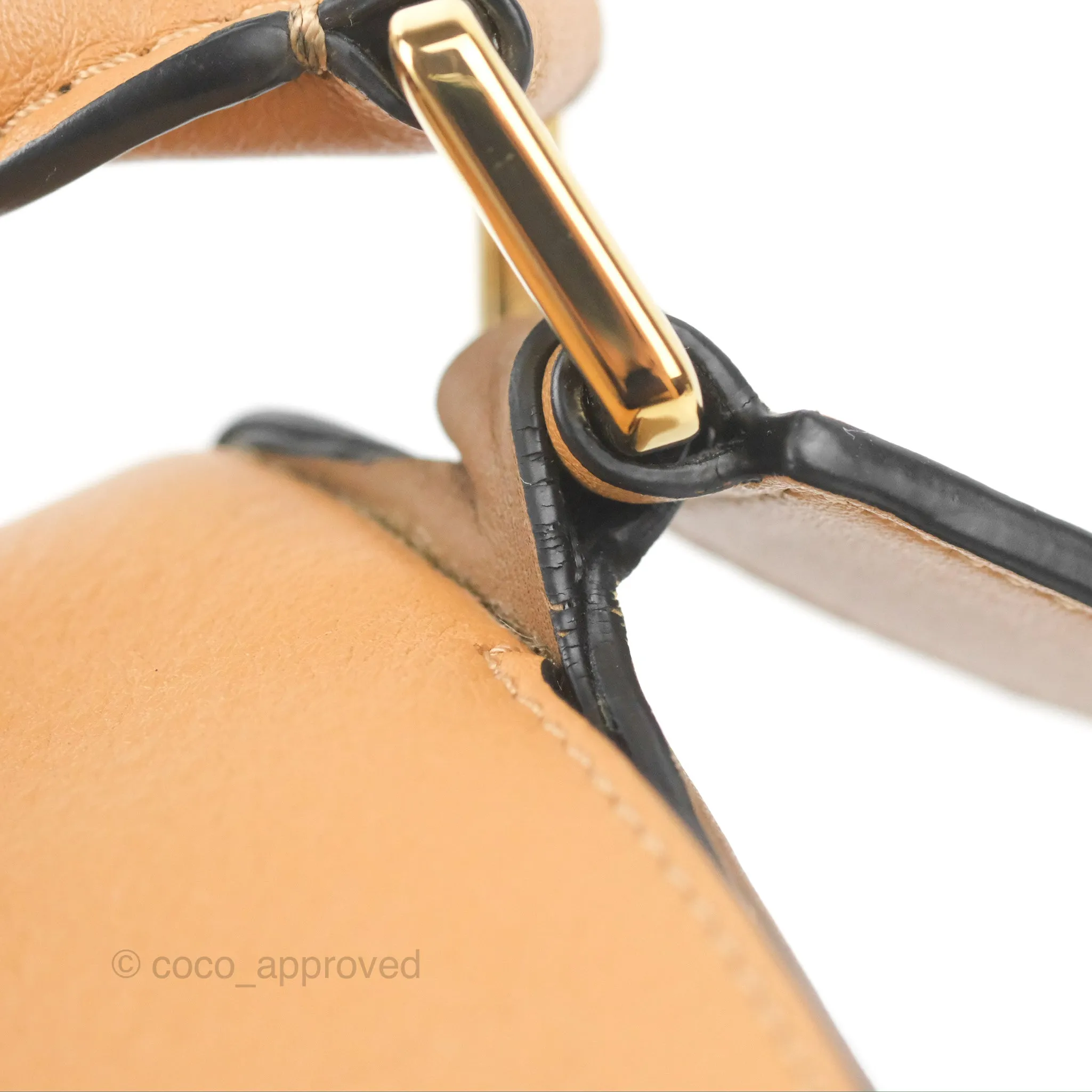 Loewe Small Puzzle Bag Warm Desert & Mink Two Tone Calfskin