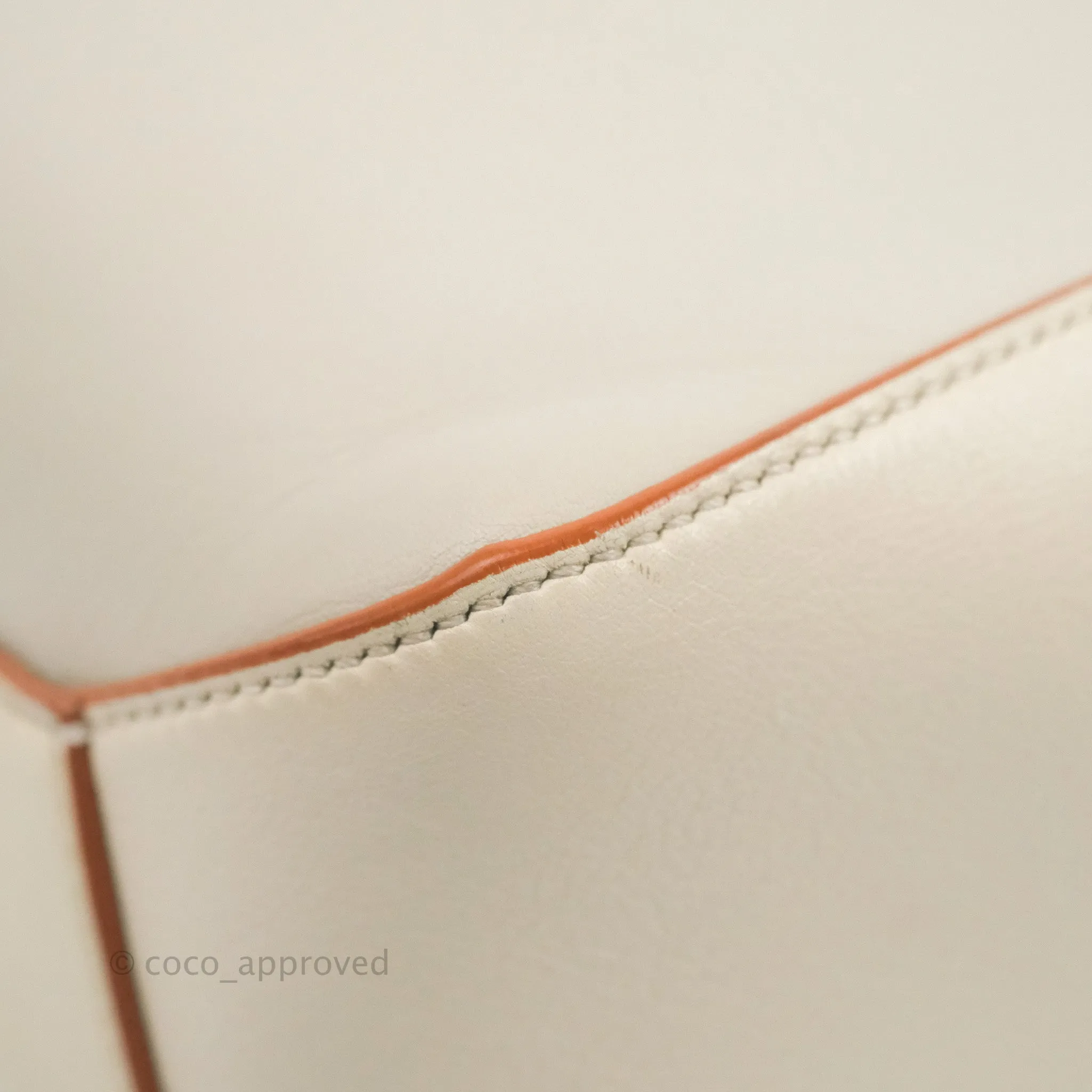 Loewe Small Puzzle Edge Bag Ghost/Soft White Nappa Calfskin