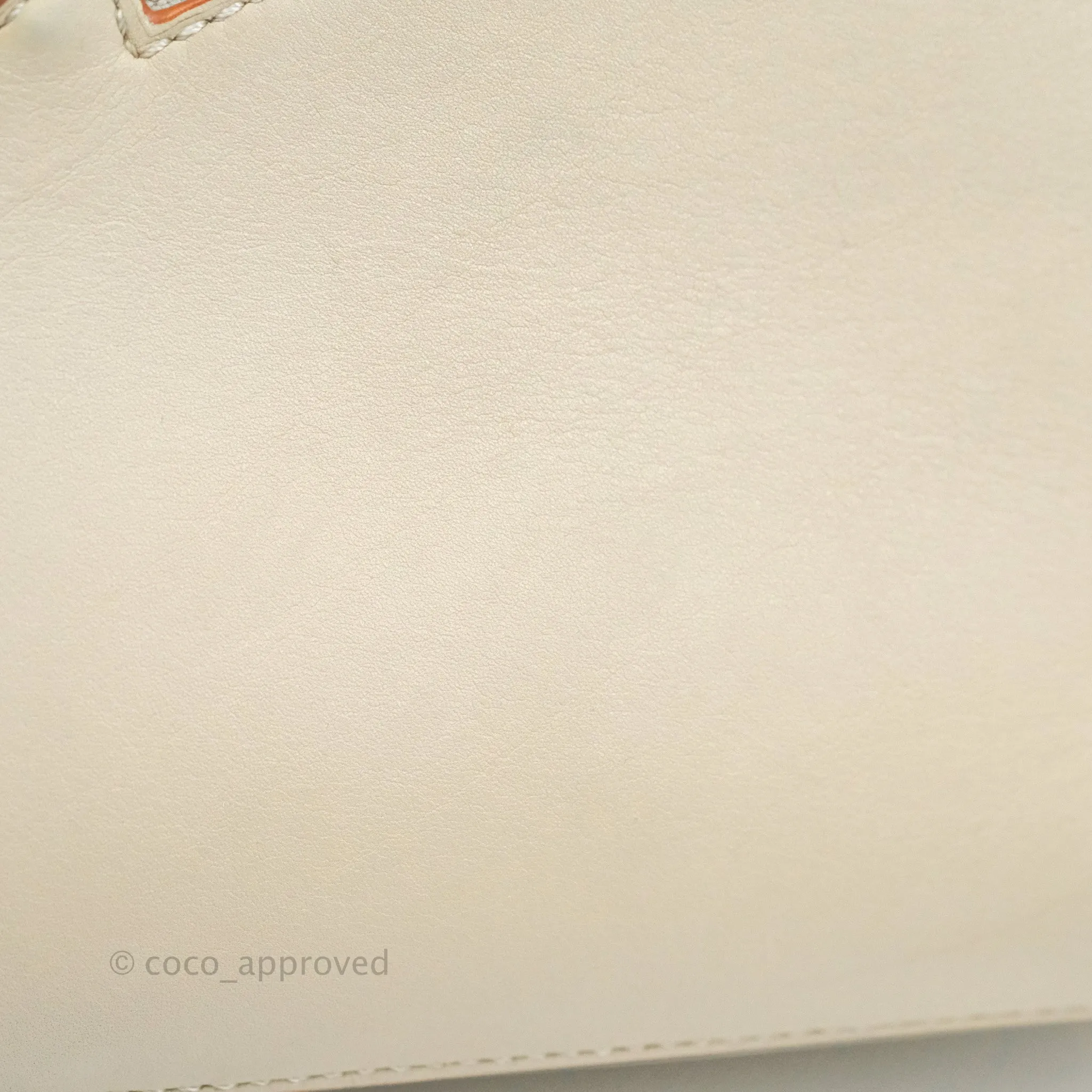 Loewe Small Puzzle Edge Bag Ghost/Soft White Nappa Calfskin