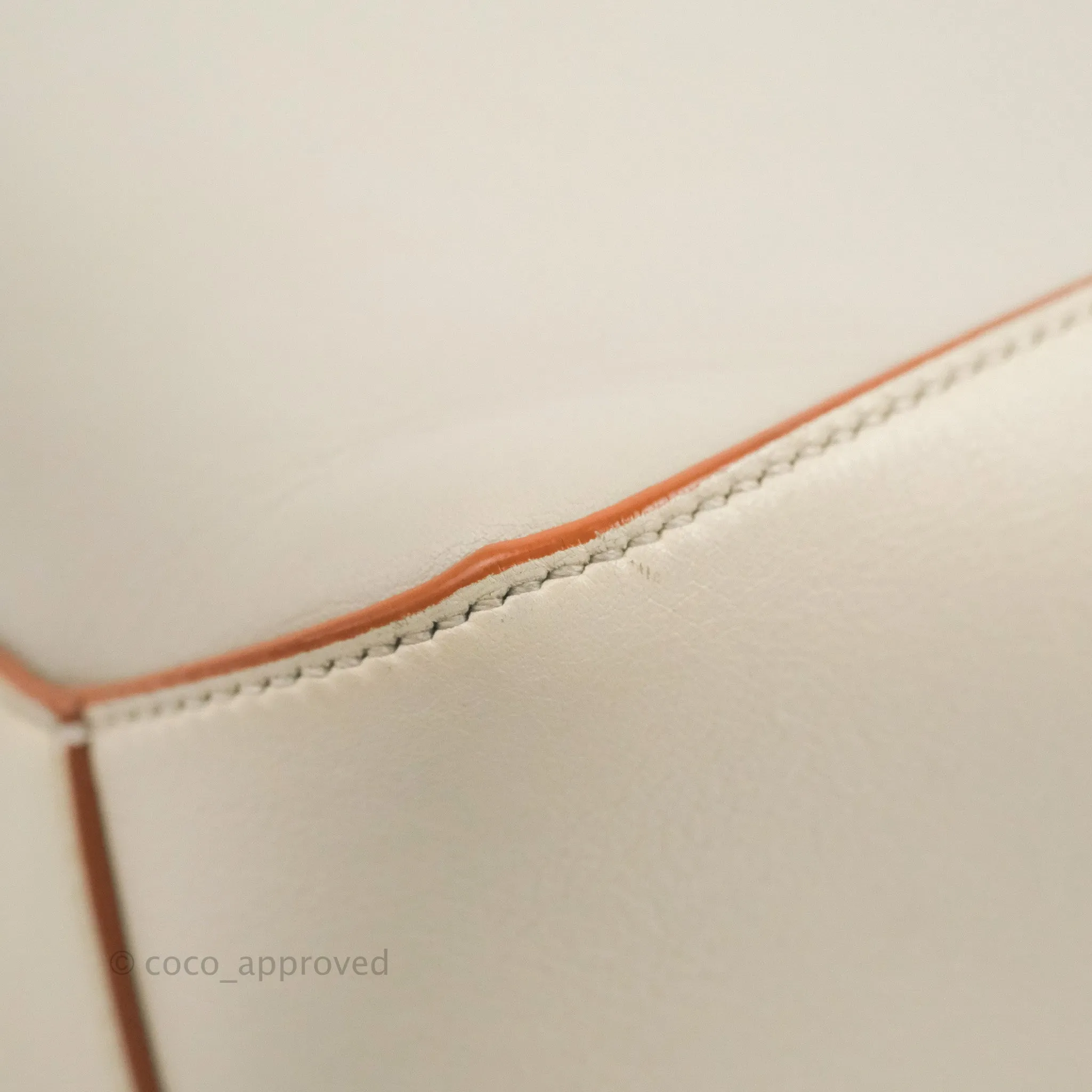 Loewe Small Puzzle Edge Bag Ghost/Soft White Nappa Calfskin