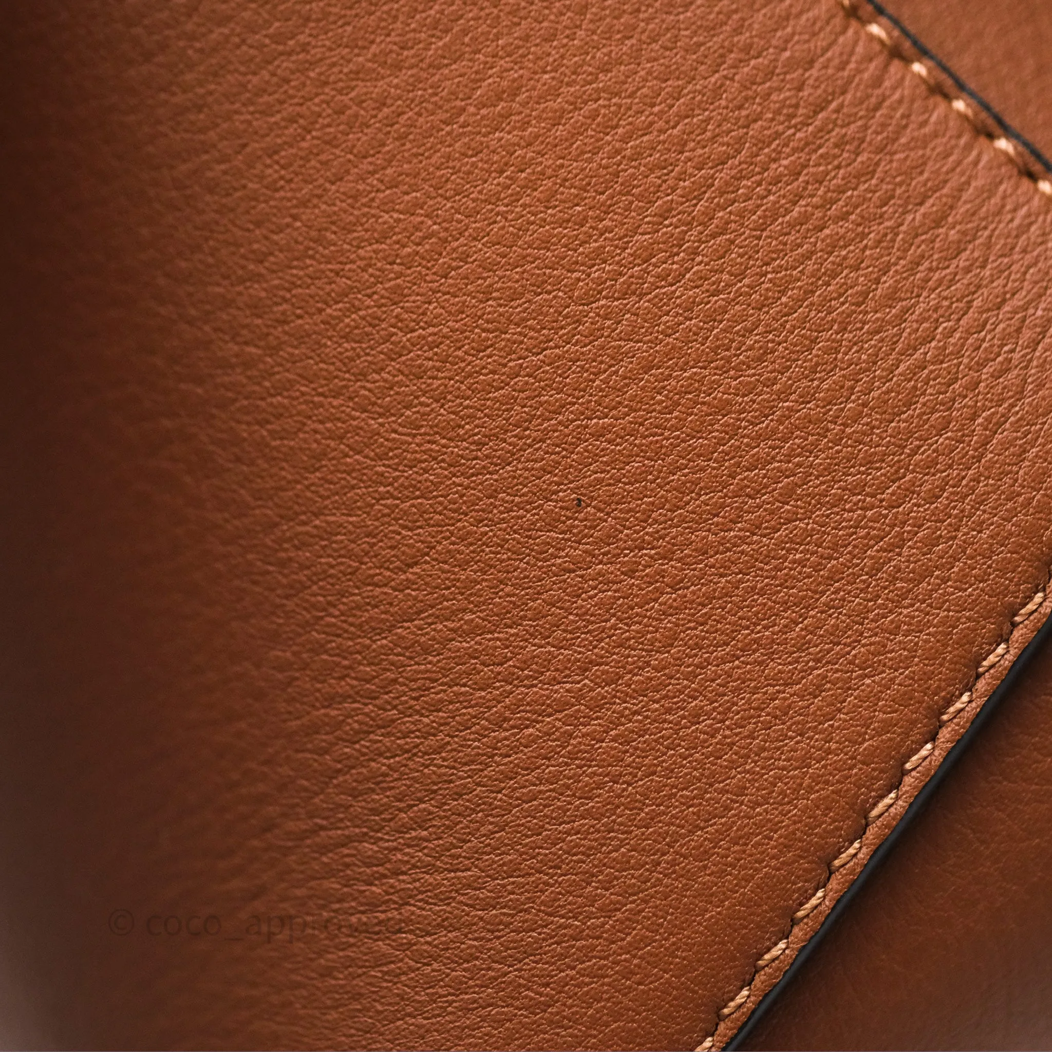 Loewe Small Puzzle Edge Bag in Tan Calfskin