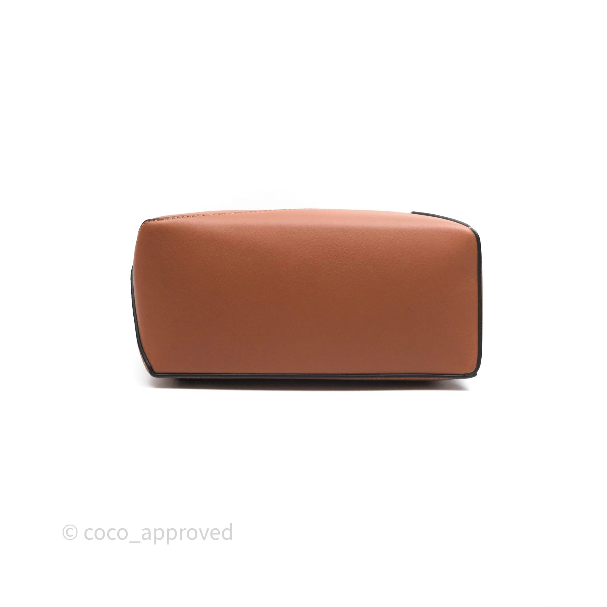 Loewe Small Puzzle Edge Bag in Tan Calfskin