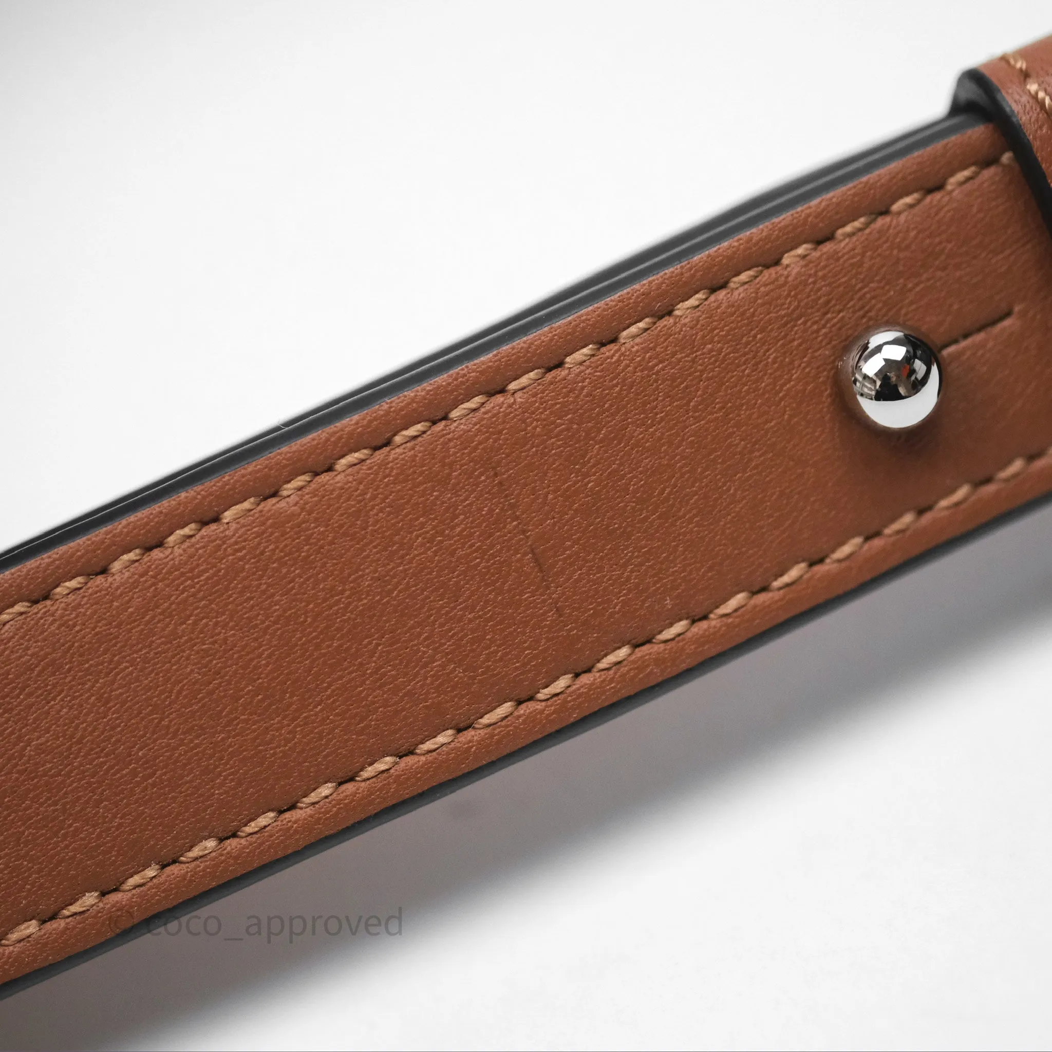 Loewe Small Puzzle Edge Bag in Tan Calfskin