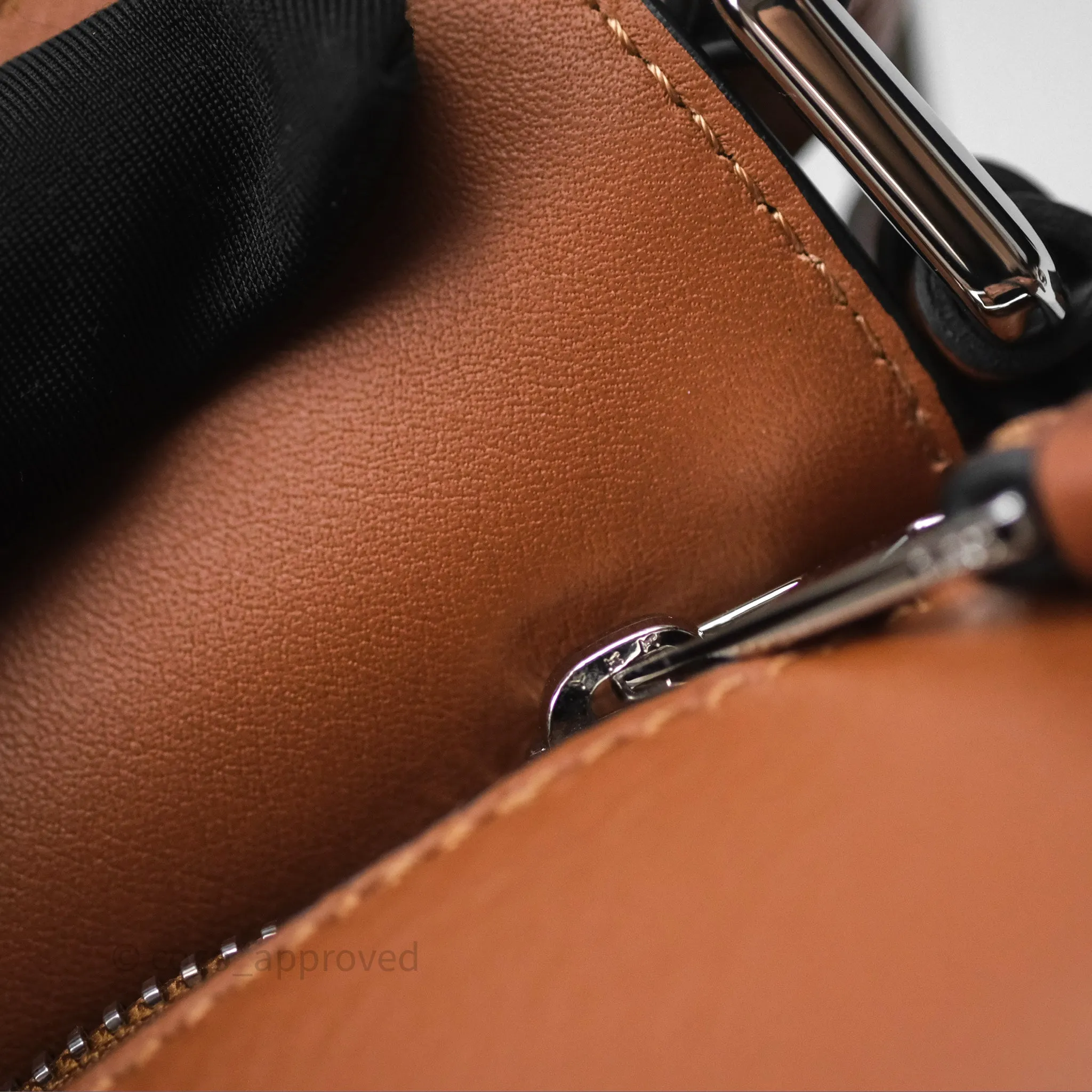 Loewe Small Puzzle Edge Bag in Tan Calfskin