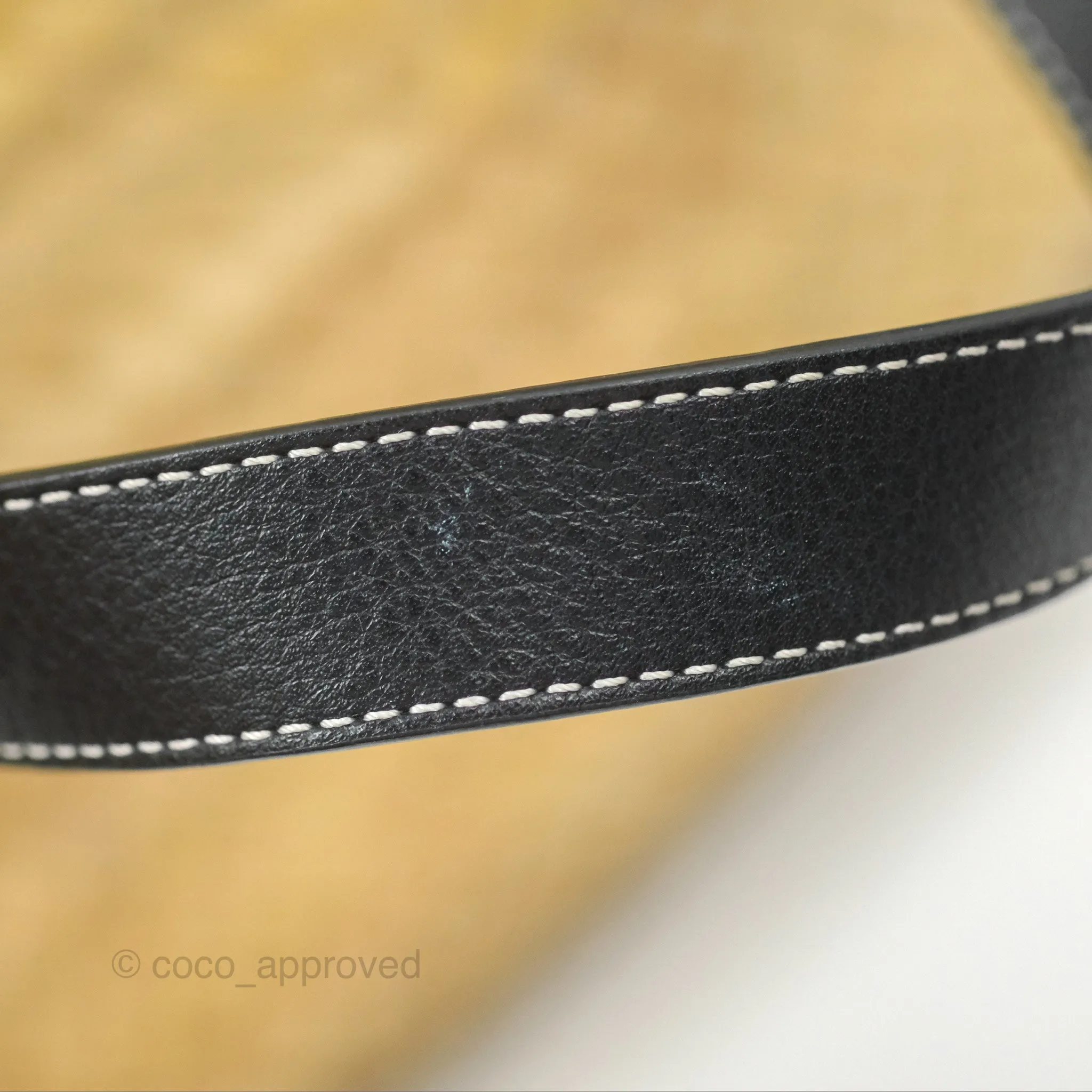 Loewe Woven Basket Bag Black Leather Natural Palm Leaf