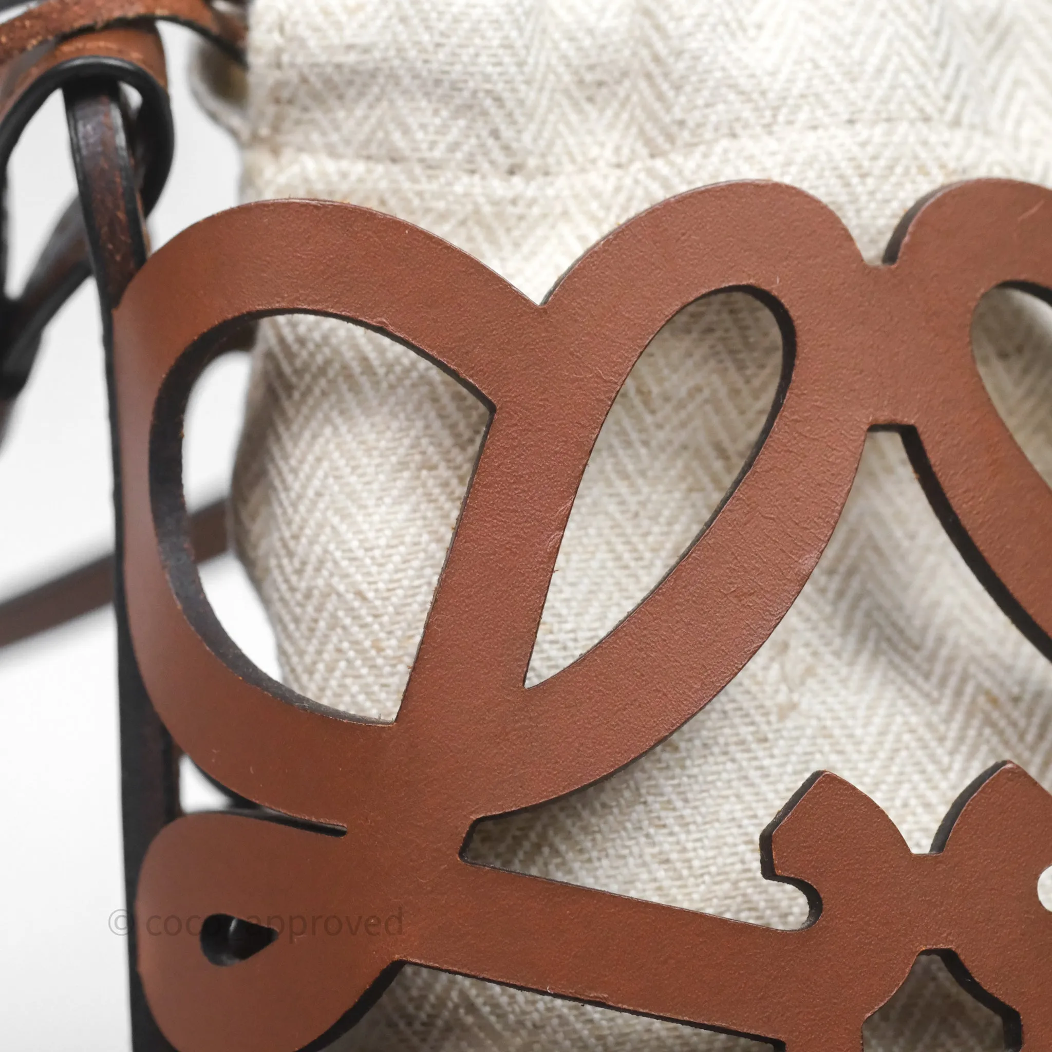 Loewe X Paula's Ibiza Cutout Anagram Pocket Tan