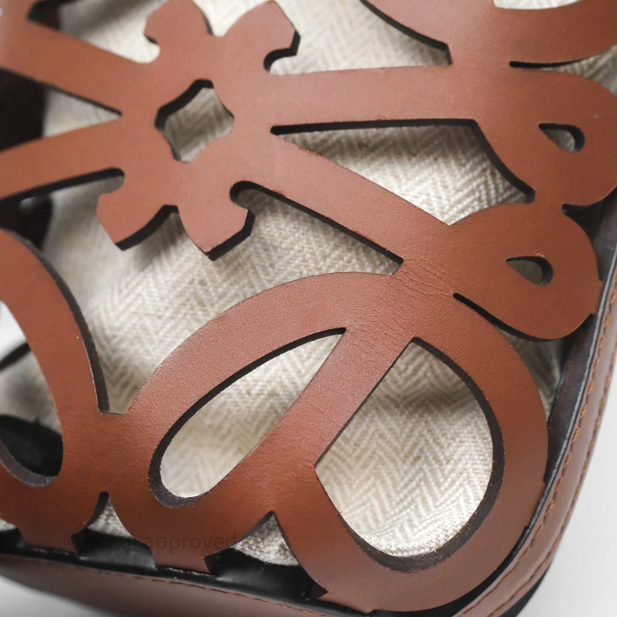 Loewe X Paula's Ibiza Cutout Anagram Pocket Tan