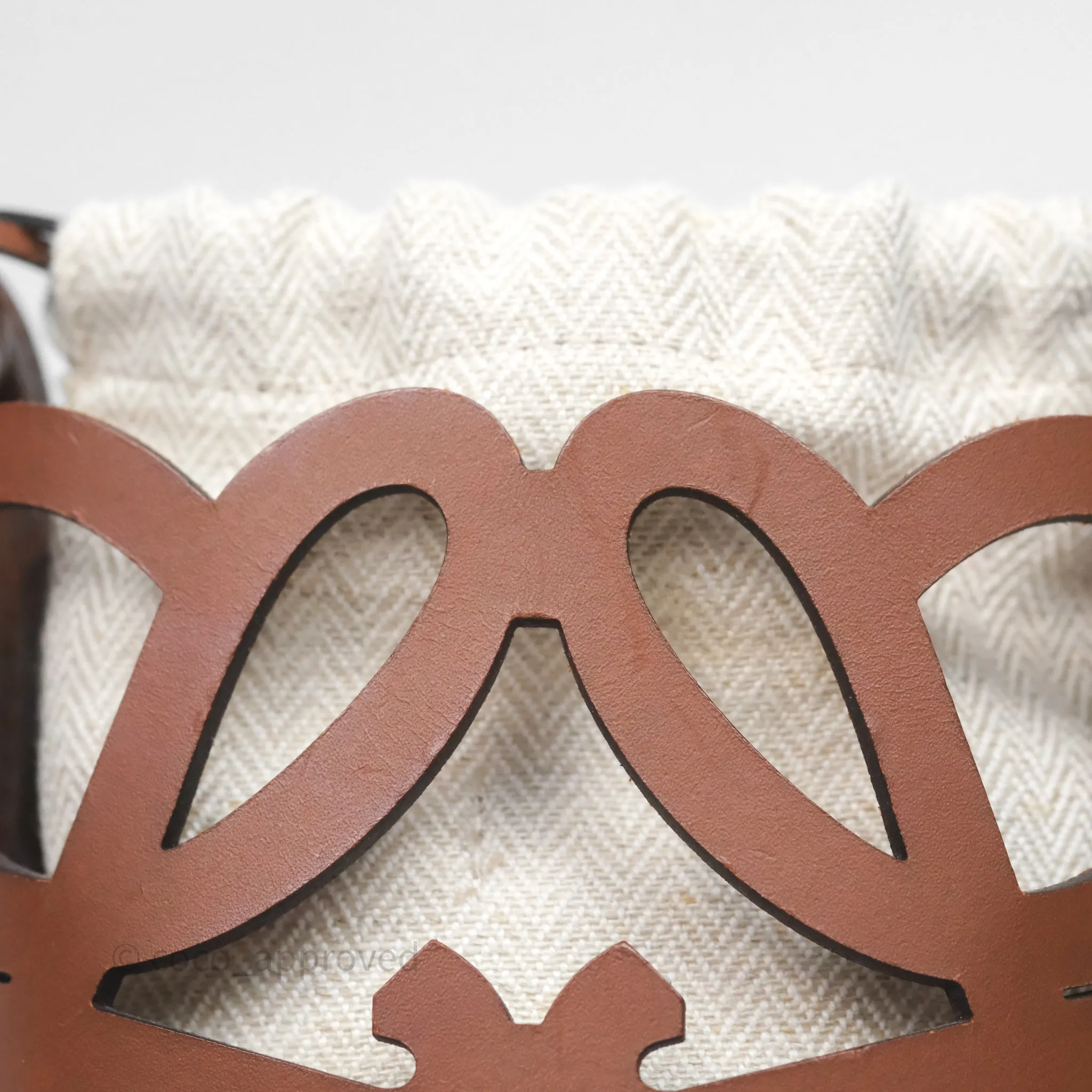 Loewe X Paula's Ibiza Cutout Anagram Pocket Tan