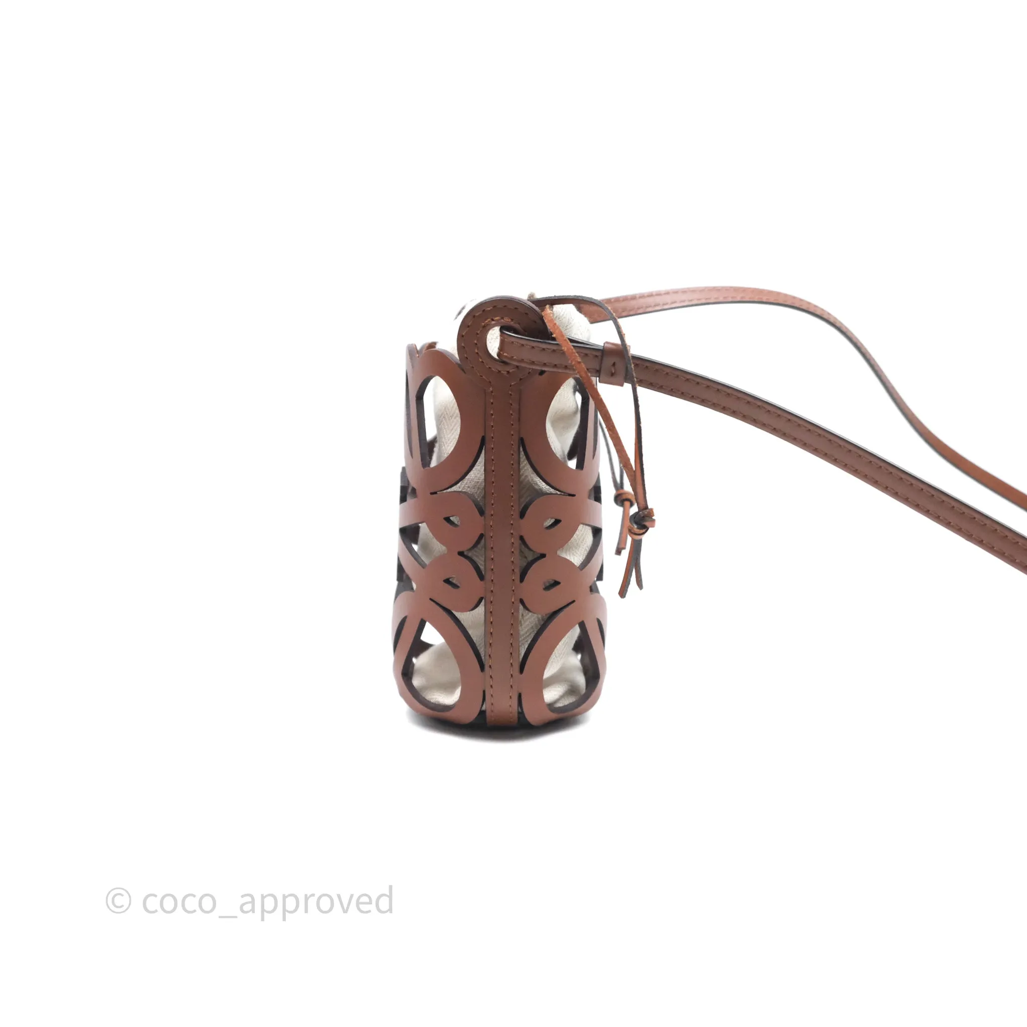 Loewe X Paula's Ibiza Cutout Anagram Pocket Tan