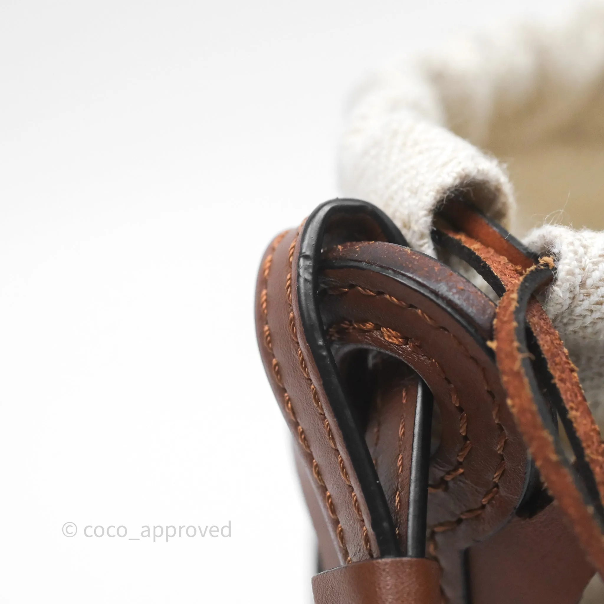 Loewe X Paula's Ibiza Cutout Anagram Pocket Tan