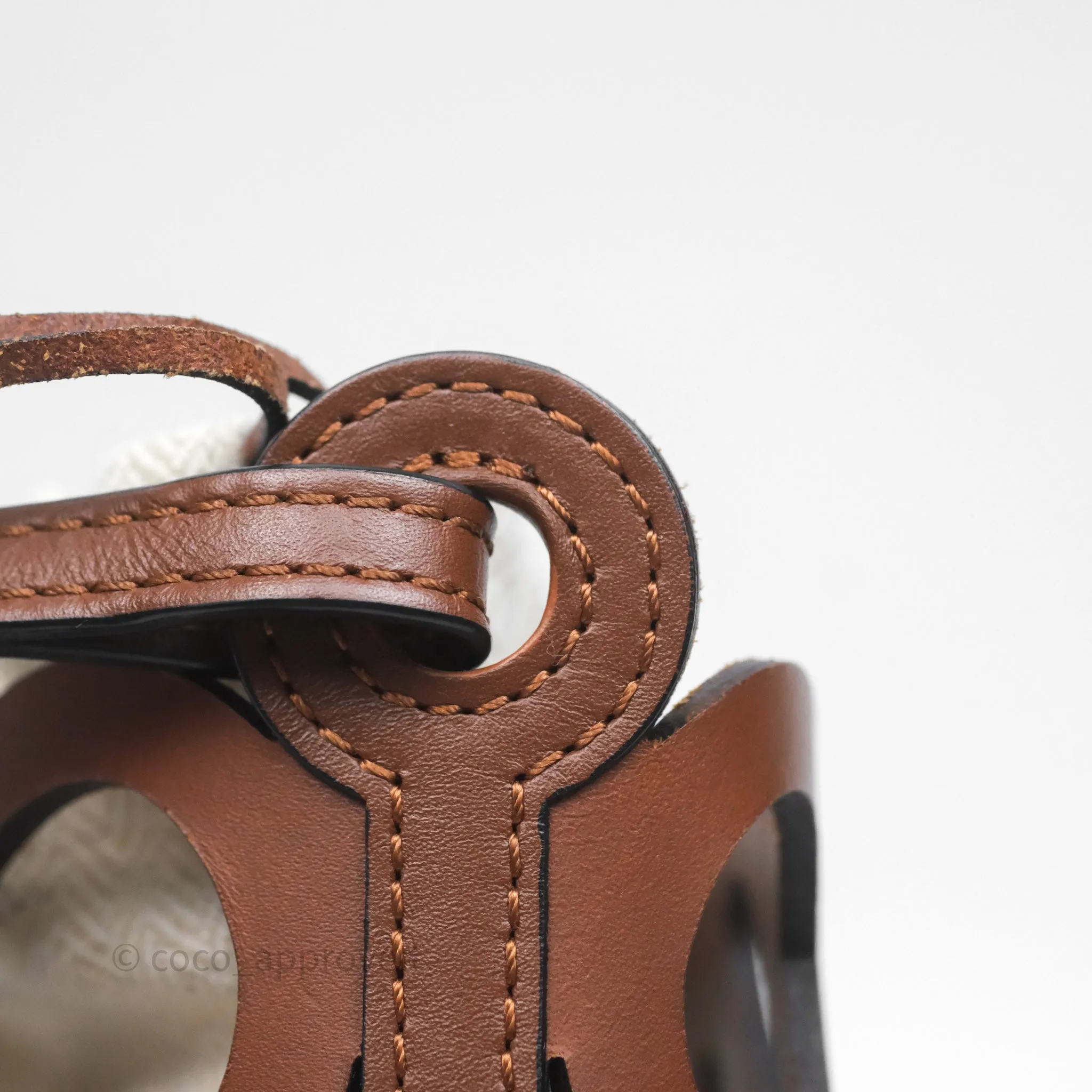 Loewe X Paula's Ibiza Cutout Anagram Pocket Tan