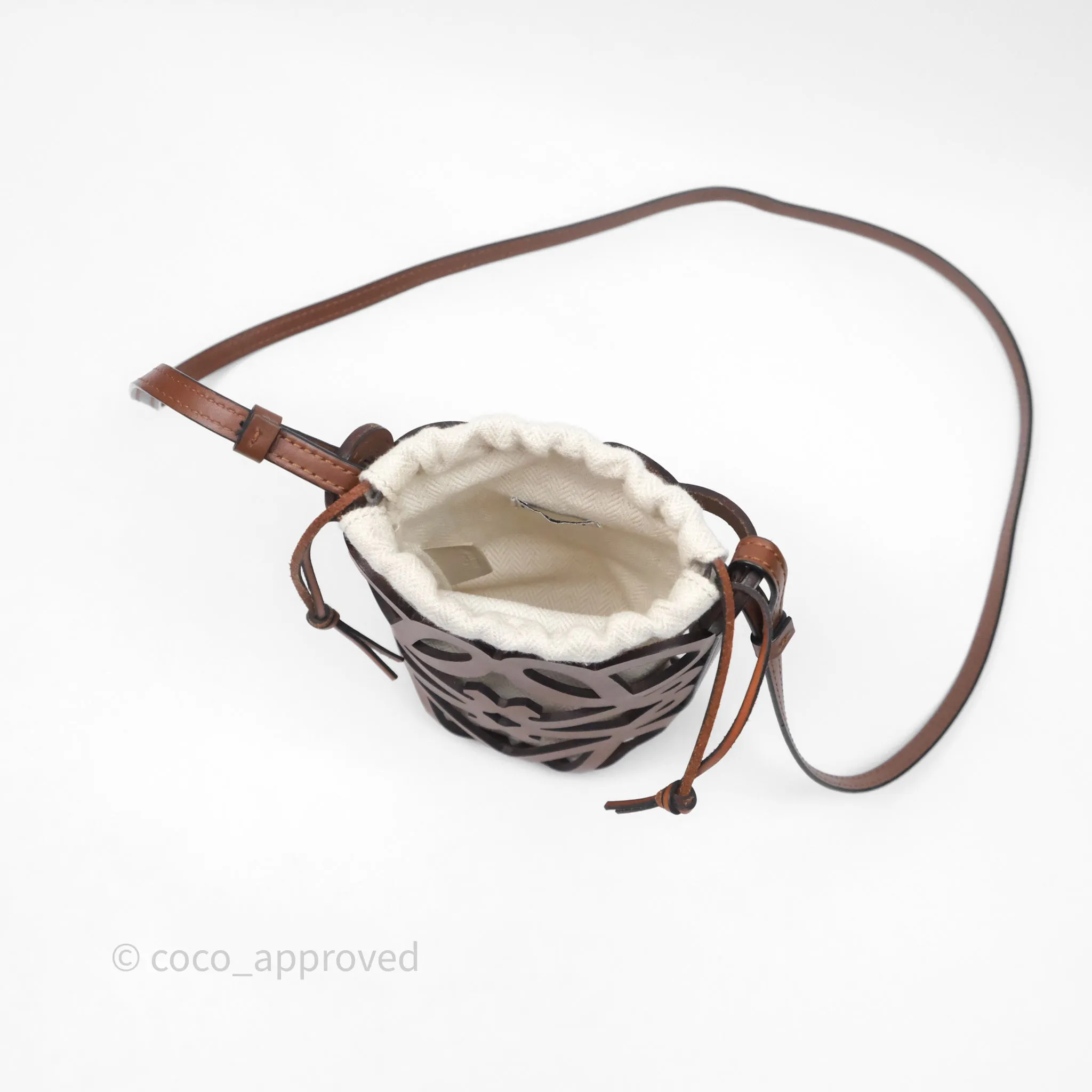 Loewe X Paula's Ibiza Cutout Anagram Pocket Tan