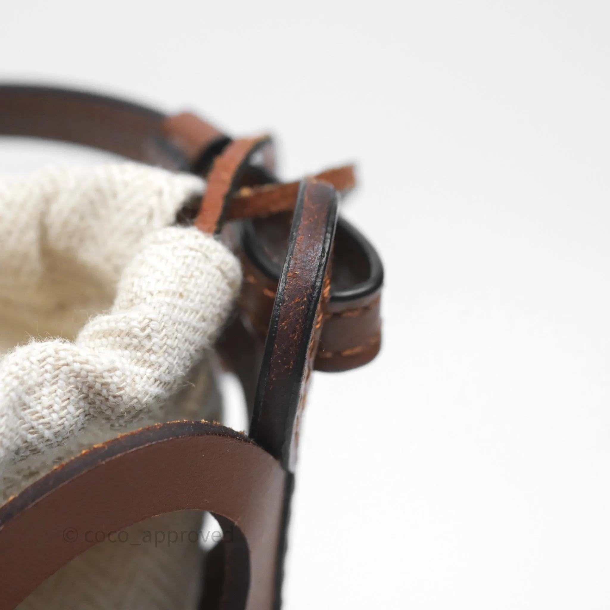 Loewe X Paula's Ibiza Cutout Anagram Pocket Tan