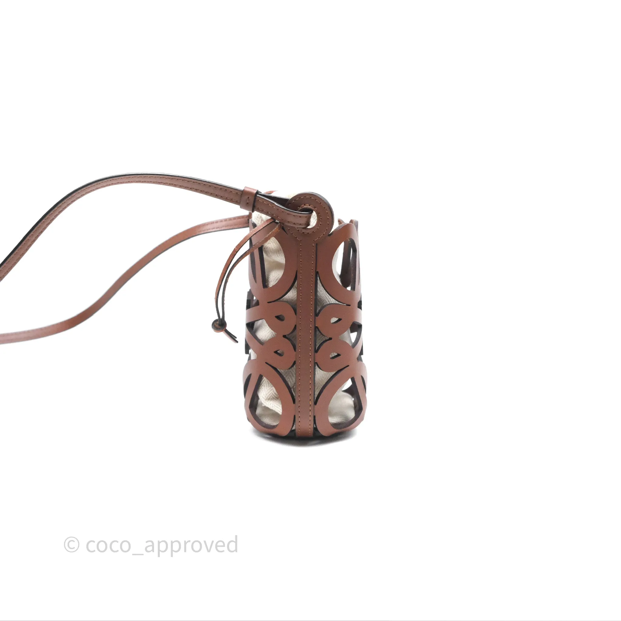 Loewe X Paula's Ibiza Cutout Anagram Pocket Tan